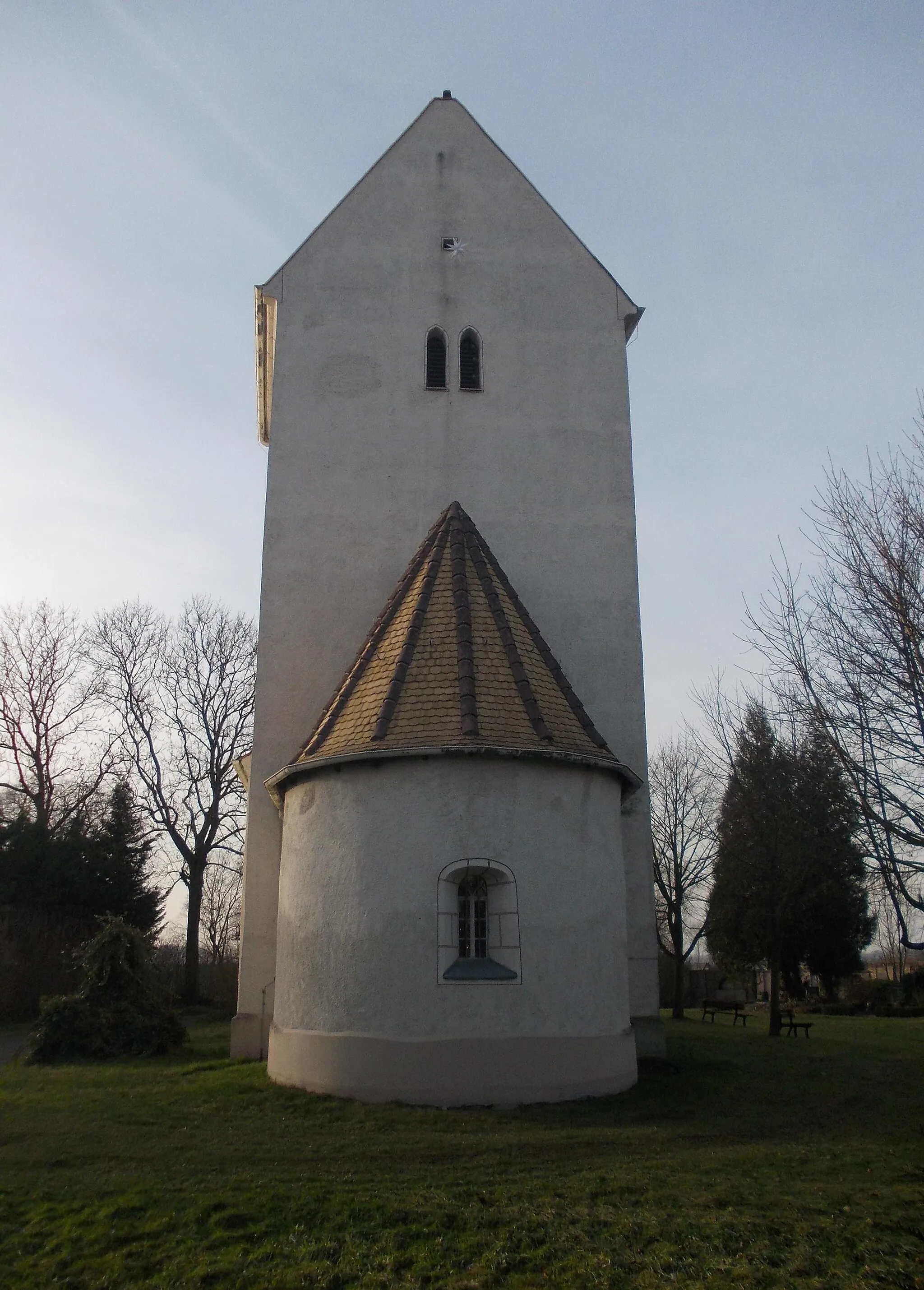 Photo showing: Hirschfeld church (Leipzig, Saxony)