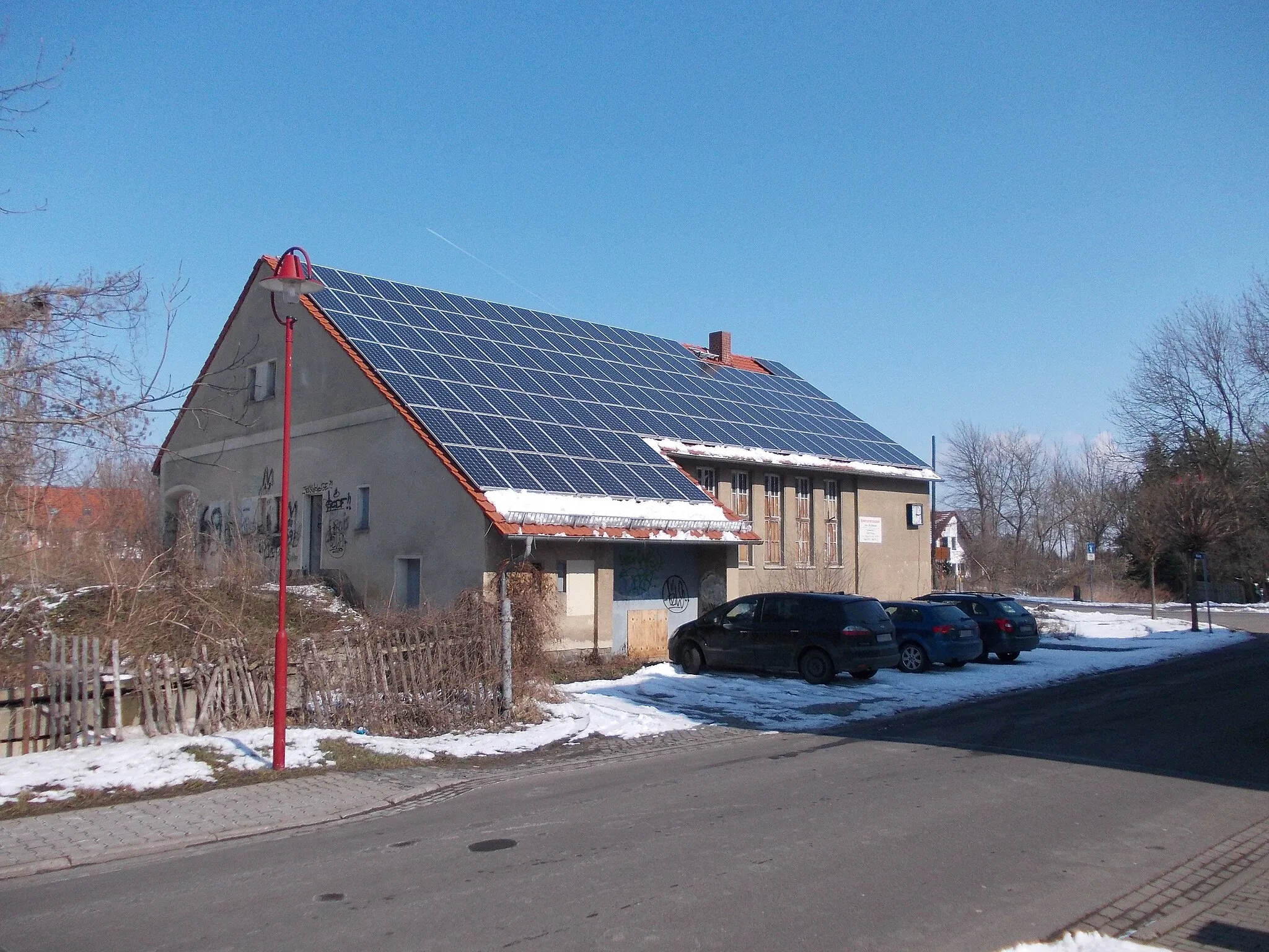 Photo showing: Former Pegau-Ost train station (Leipzig district, Saxony)