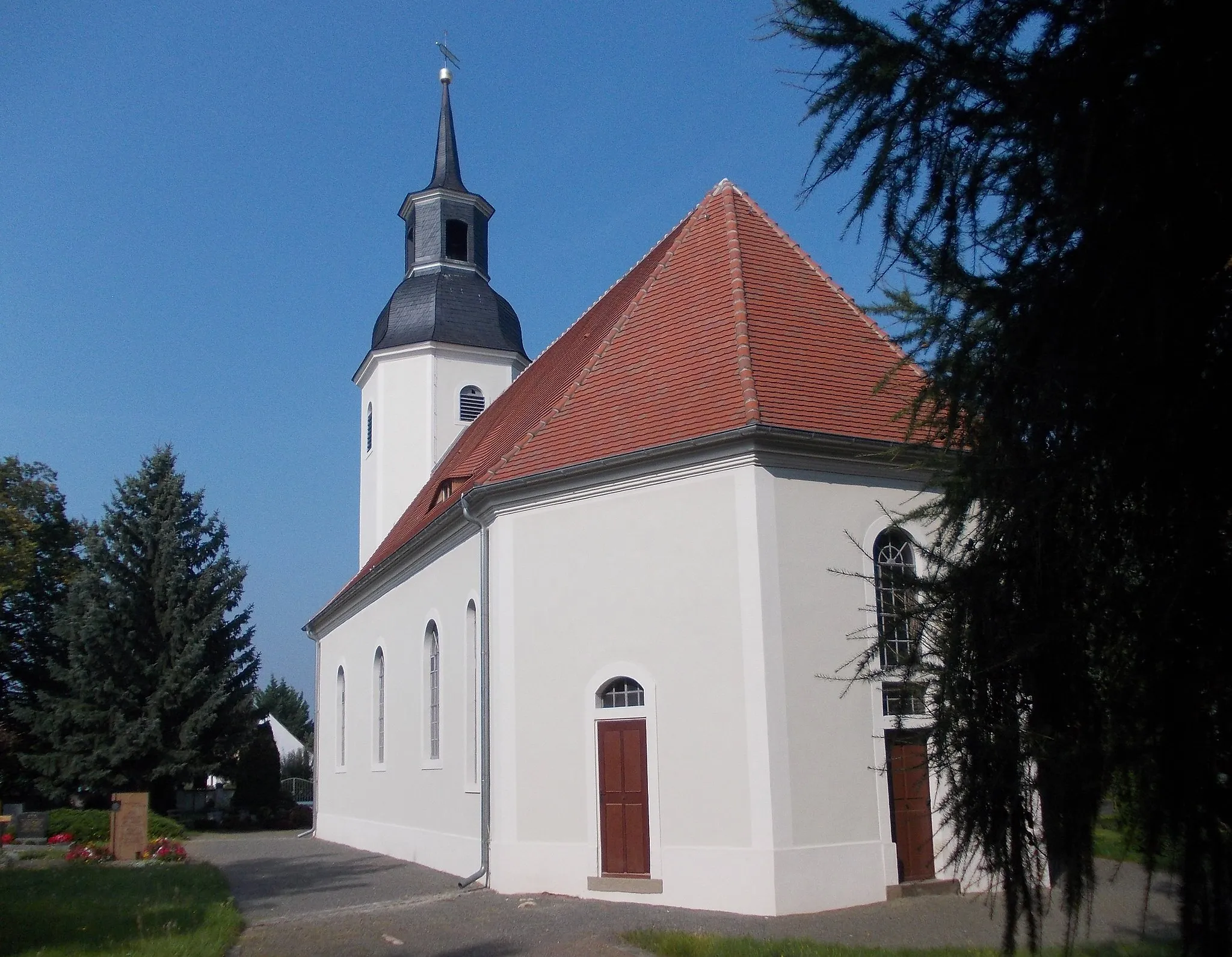 Photo showing: Wildenhain church (Mockrehna, Nordsachsen district, Saxony)