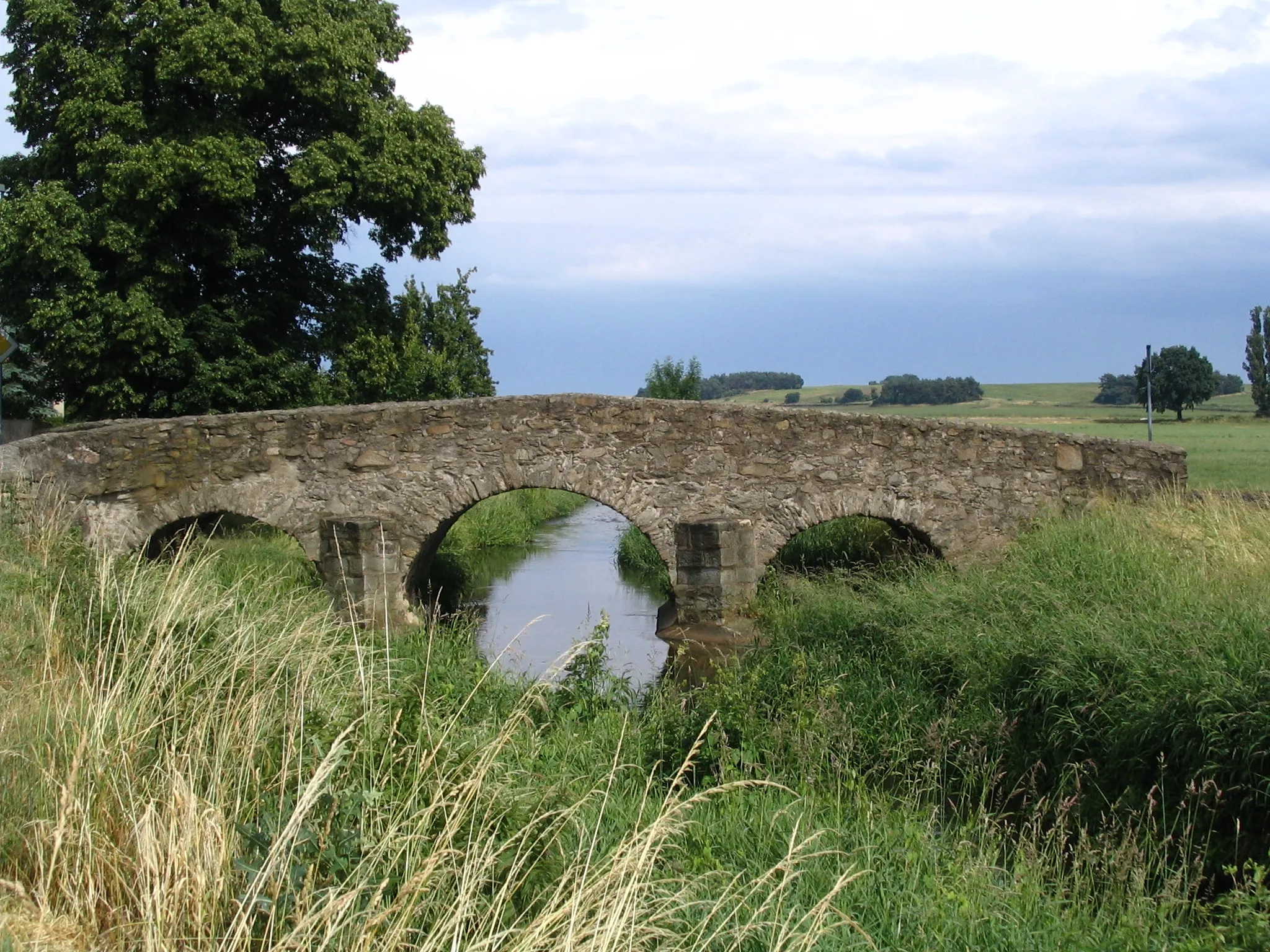 Photo showing: Brücke über die Dahle in Klingenhain