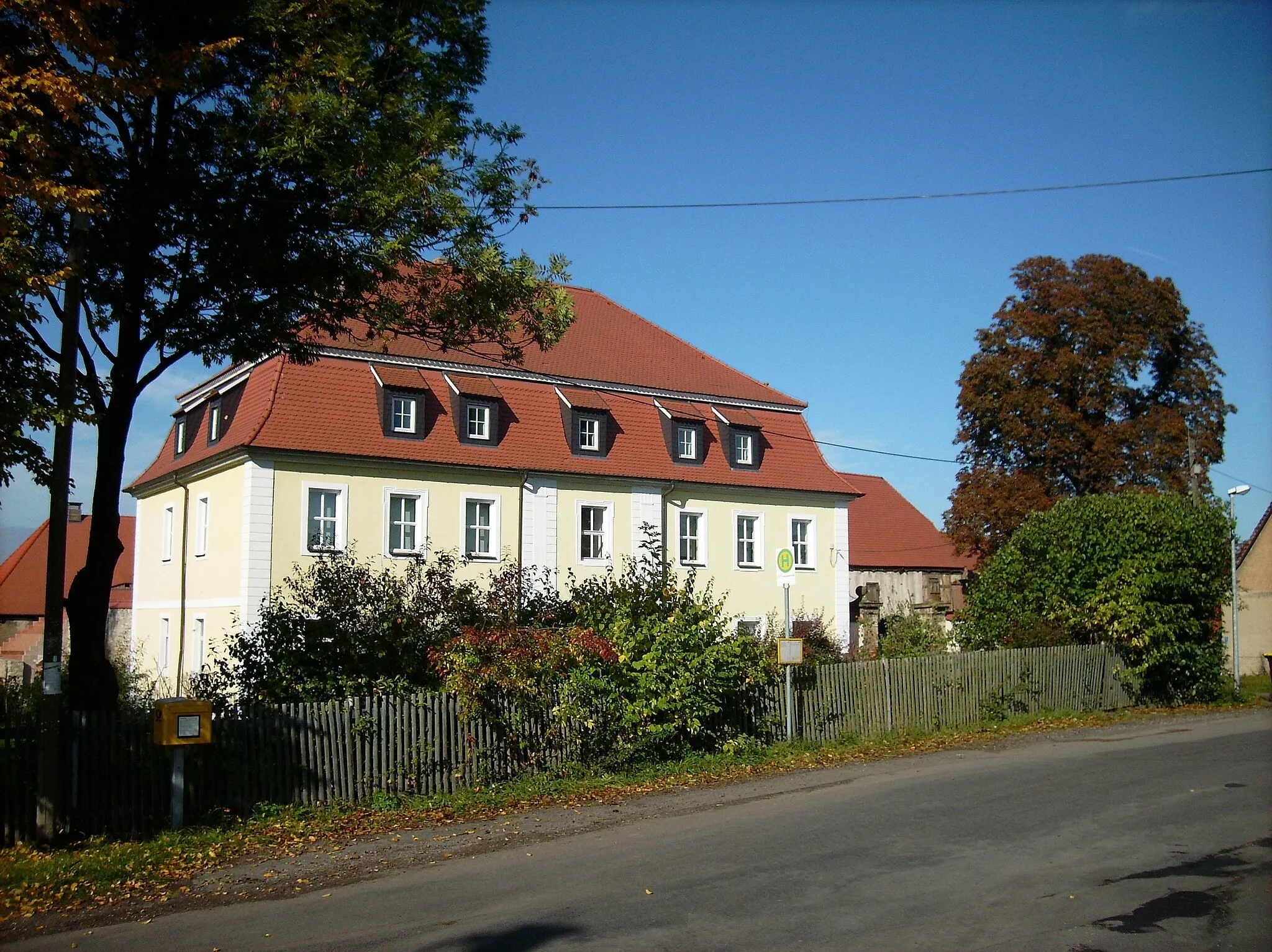 Photo showing: Posewitz manor house (Dornburg-Camburg, district of Saale-Holzland-Kreis, Thuringia)