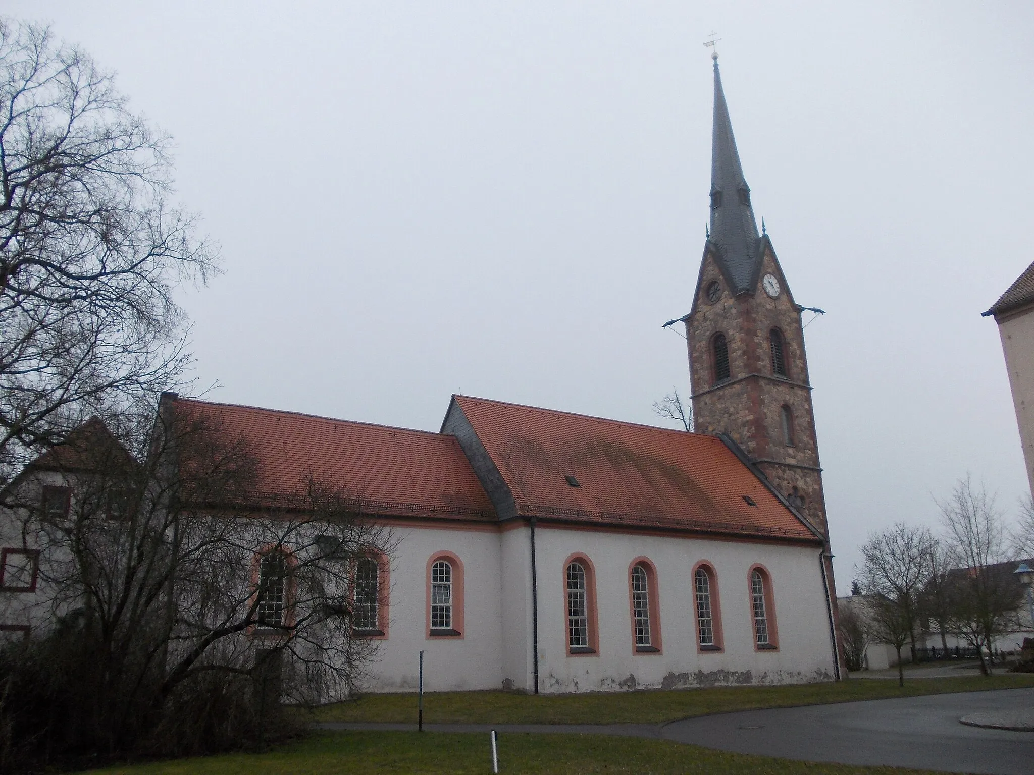 Photo showing: St. George's Church in Regis (Regis-Breitingen, Leipzig district, Saxony)