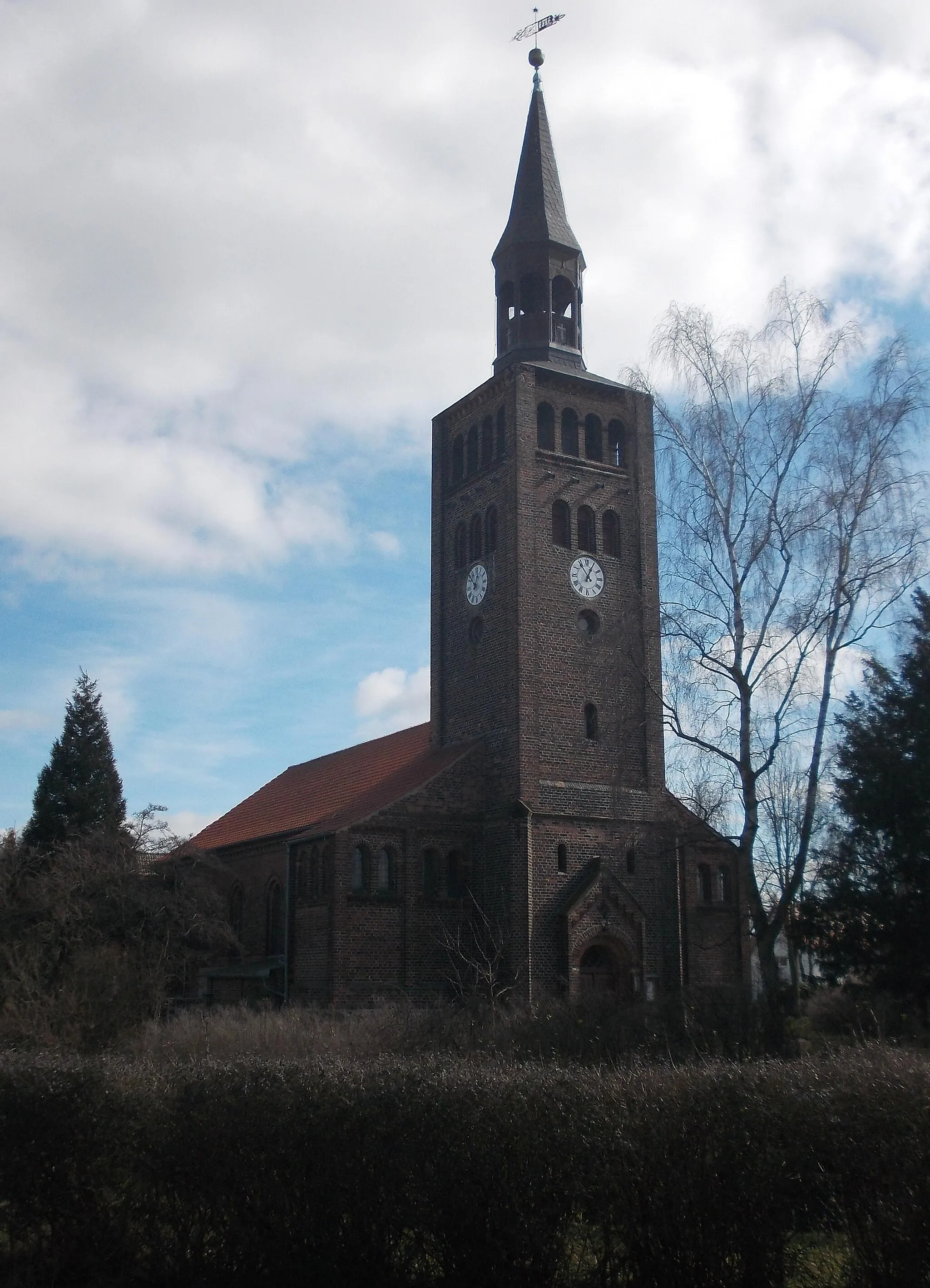Photo showing: Hohenroda church (Schönwölkau, Nordsachsen district, Saxony)