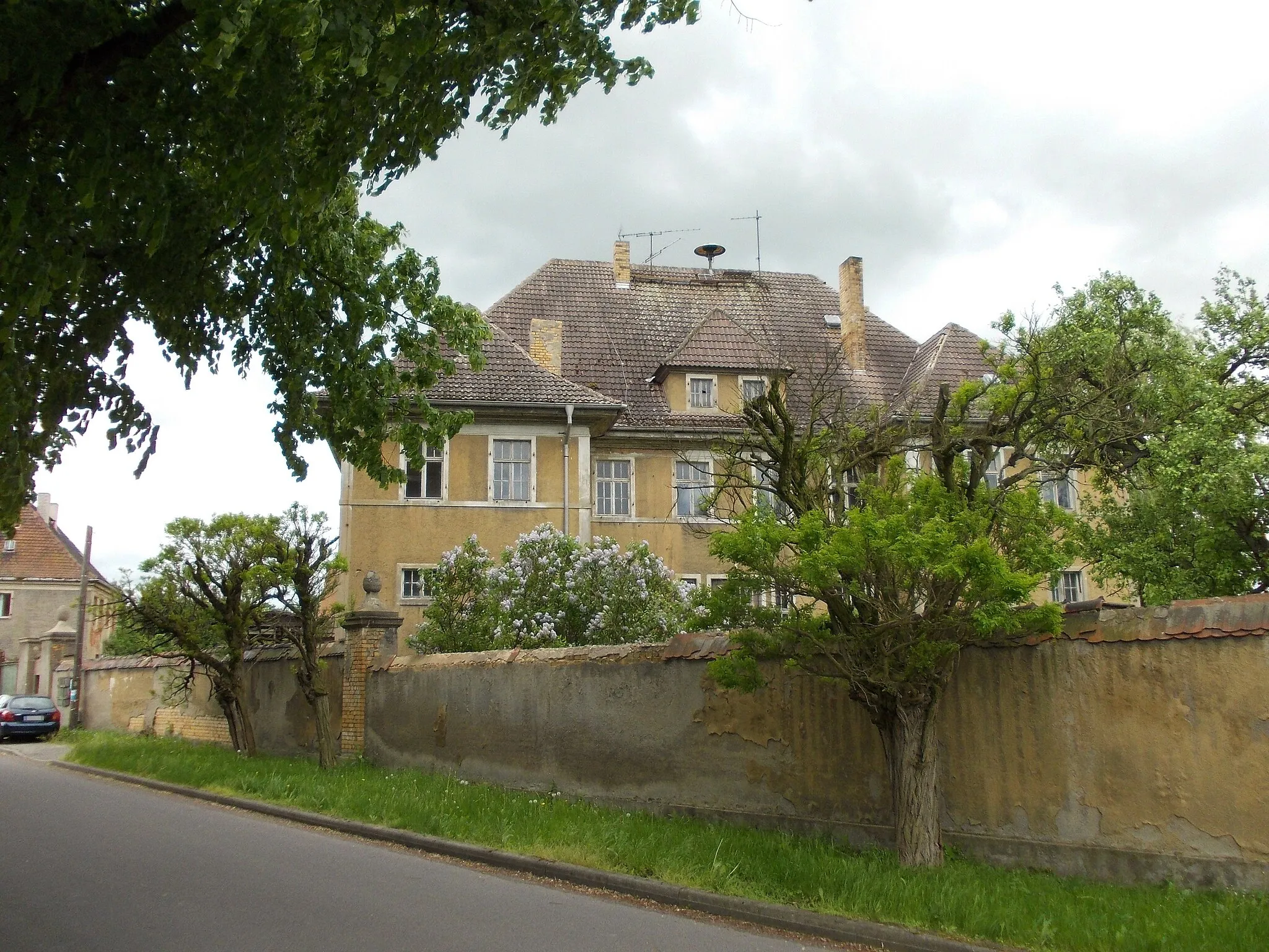 Photo showing: Manor house in Pehritzsch (Jesewitz, Nordsachsen district, Saxony)