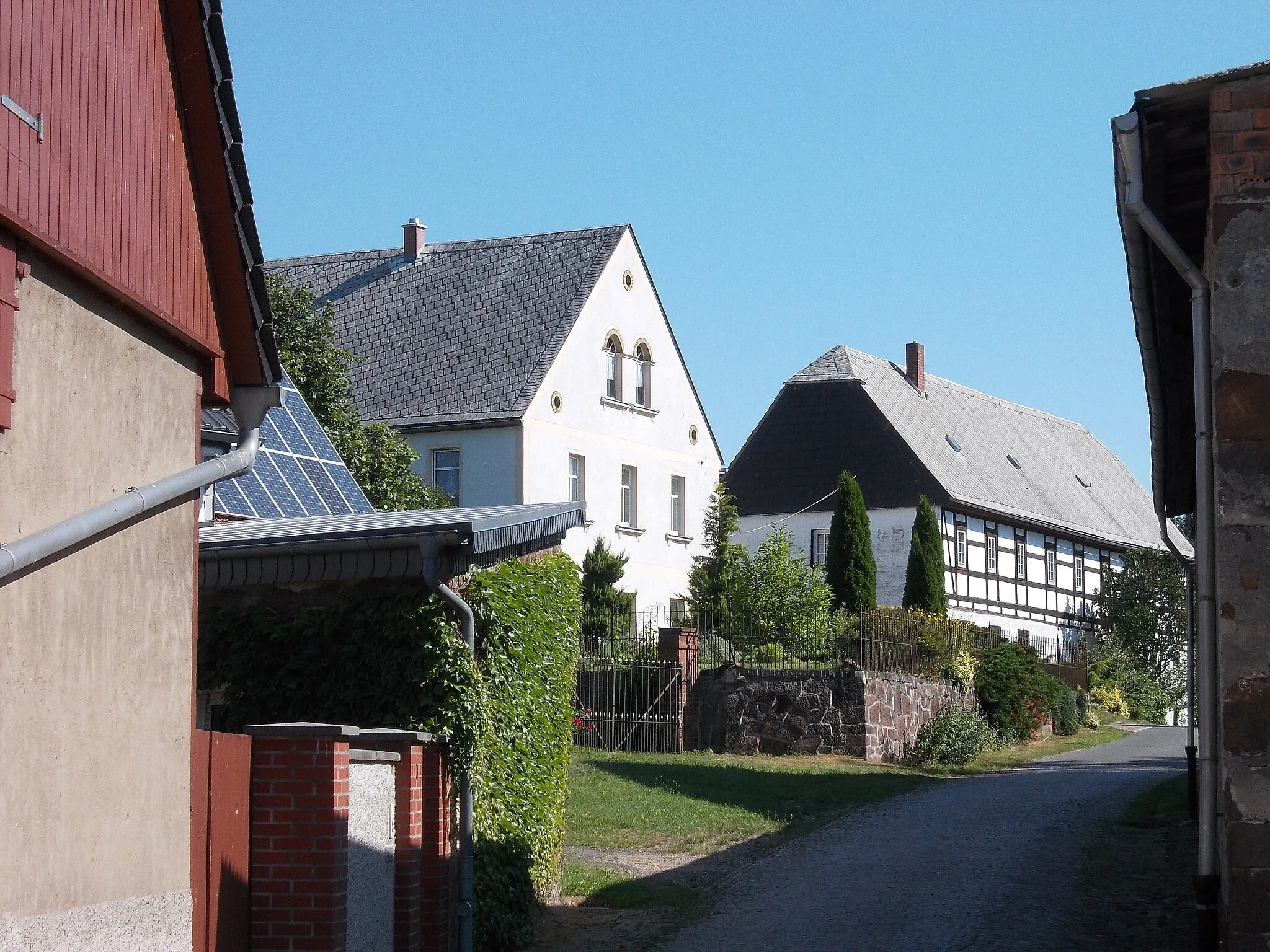 Photo showing: In Muschau (Grimma, Leipzig district, Saxony)