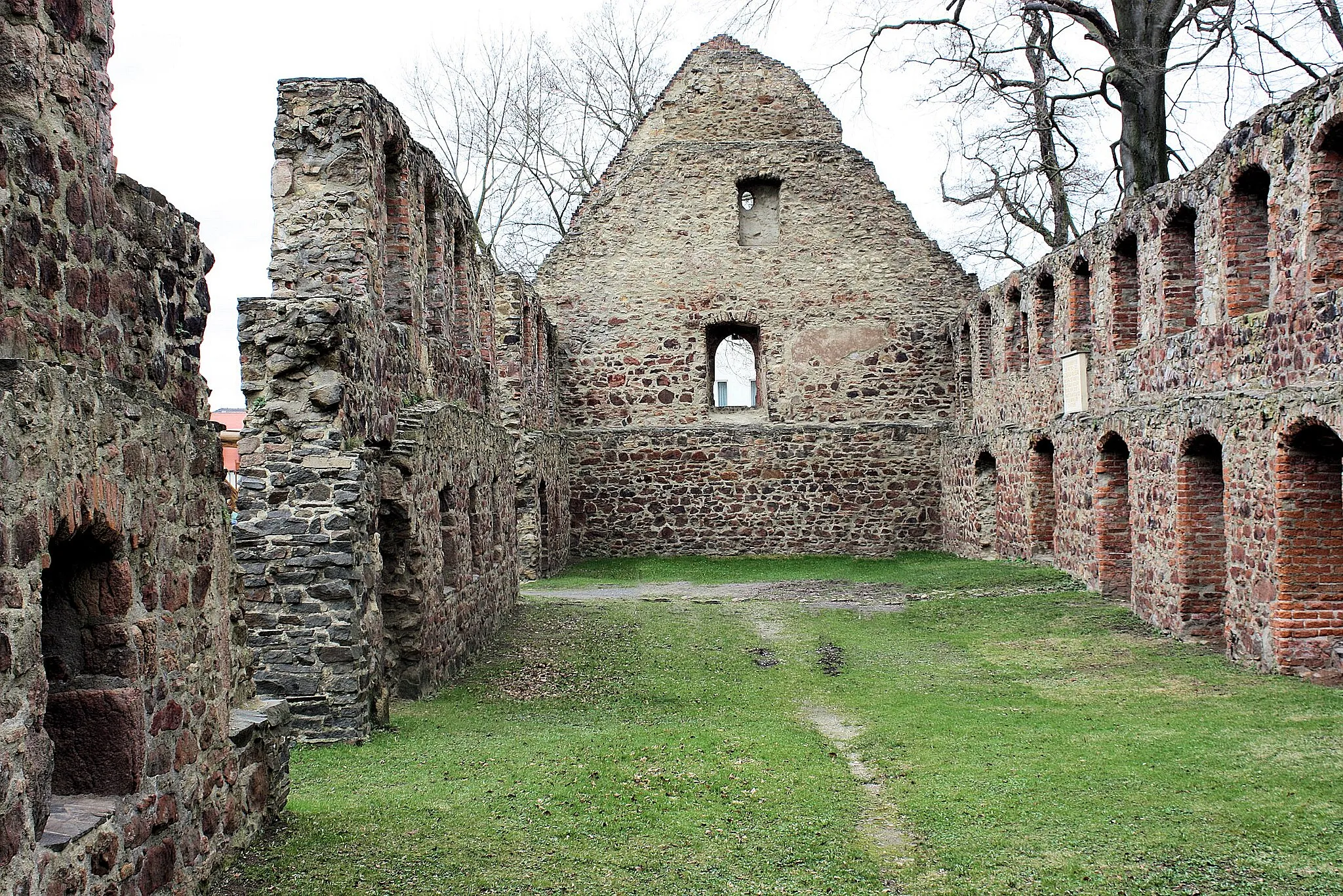 Photo showing: Nimbschen, the ruined monastery
