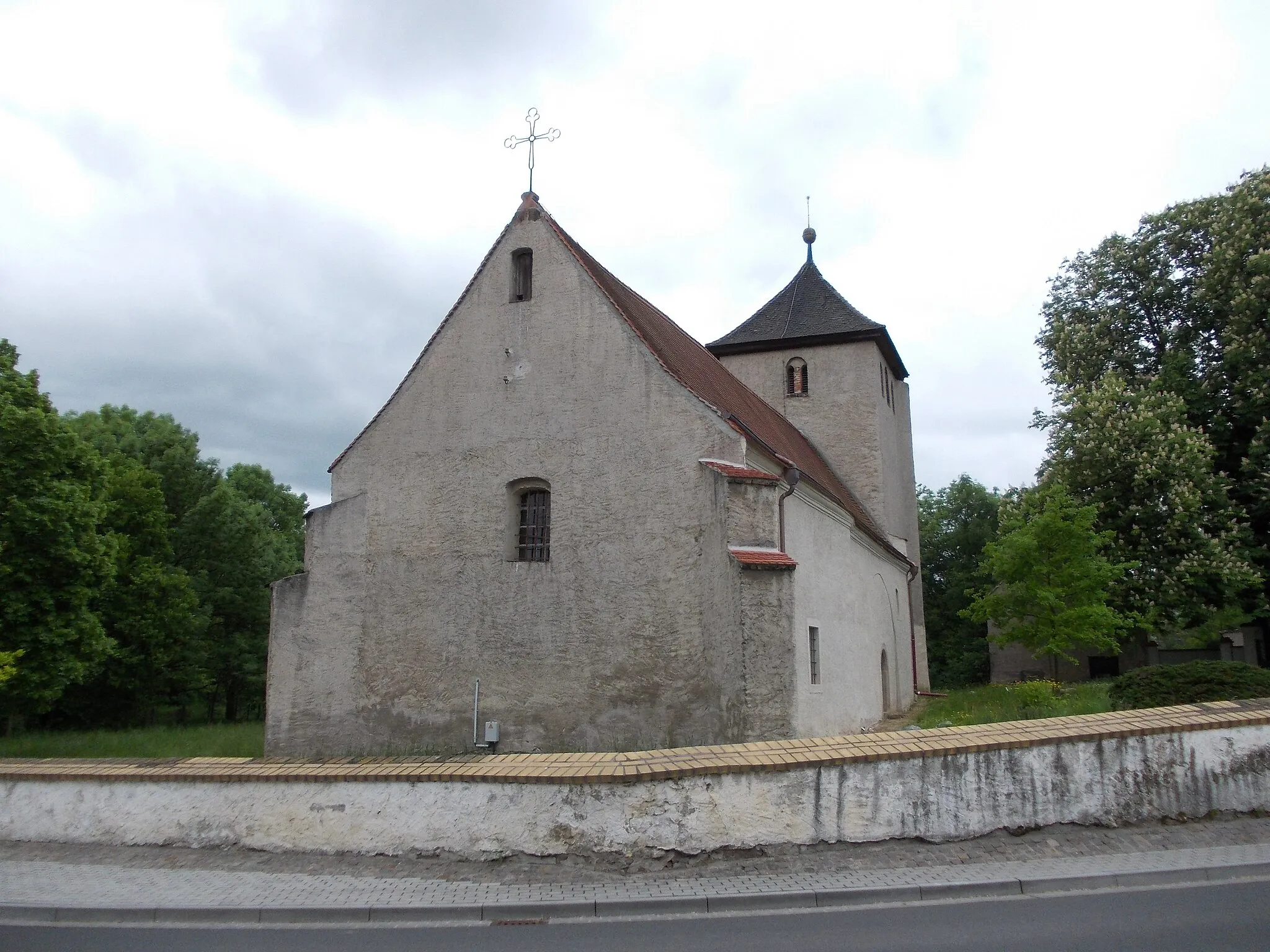 Photo showing: Wöllmen church (Jesewitz, Nordsachsen district, Saxony)