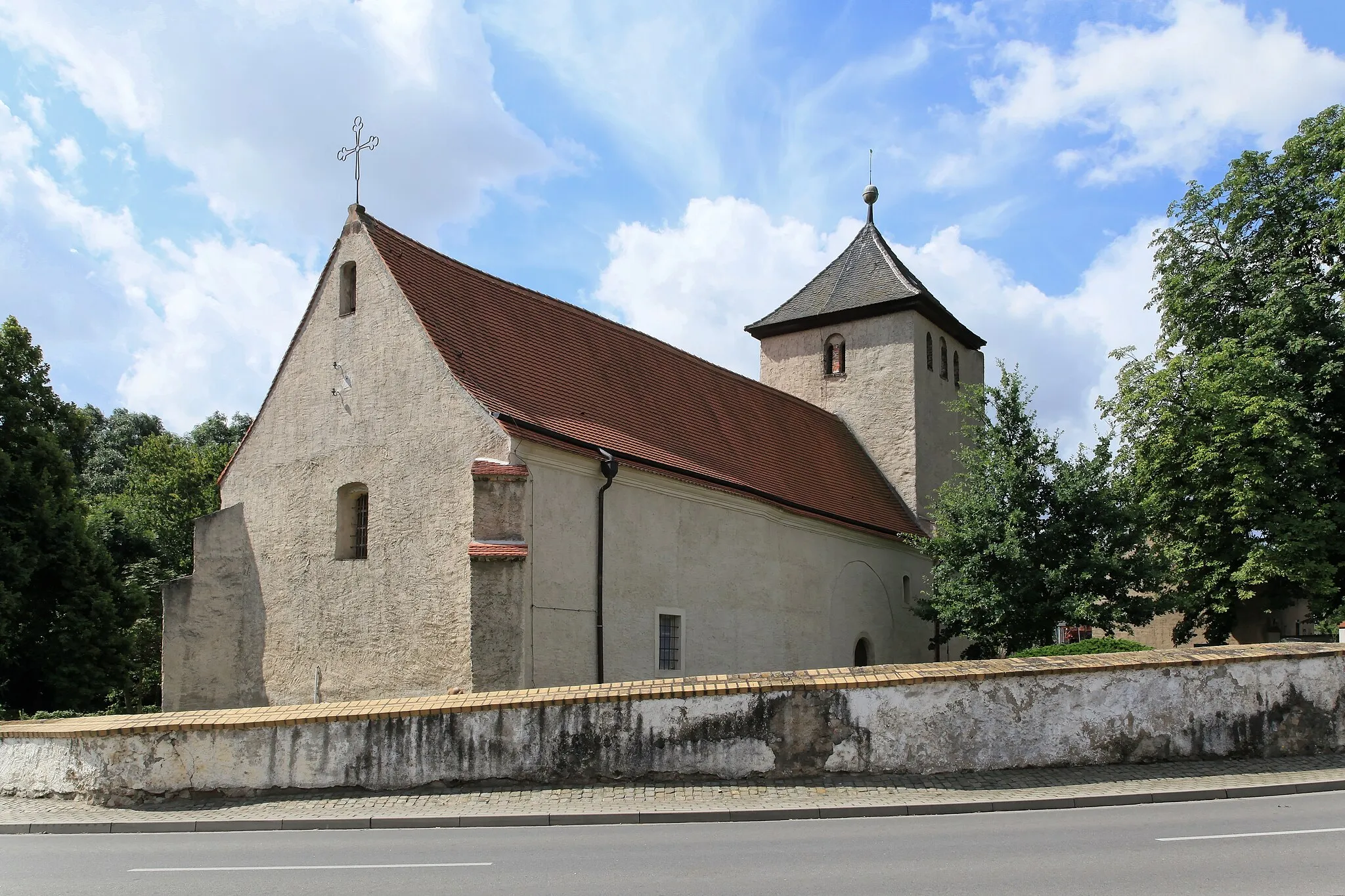 Photo showing: Kirche Wöllmen, Pehritzscher Straße in Wöllmen, Jesewitz