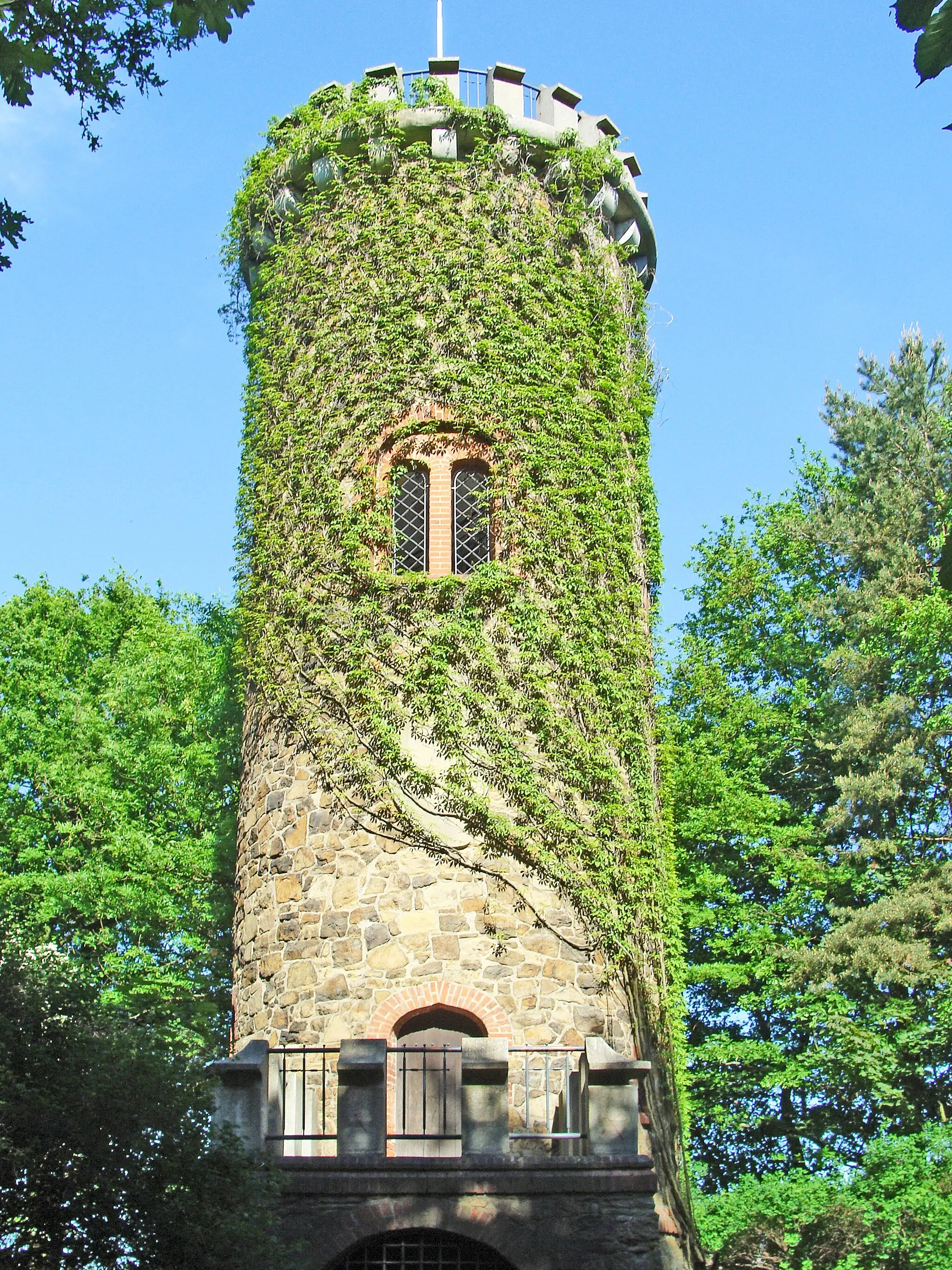 Photo showing: Bismarckturm im Juttapark bei Höfgen/Grimma