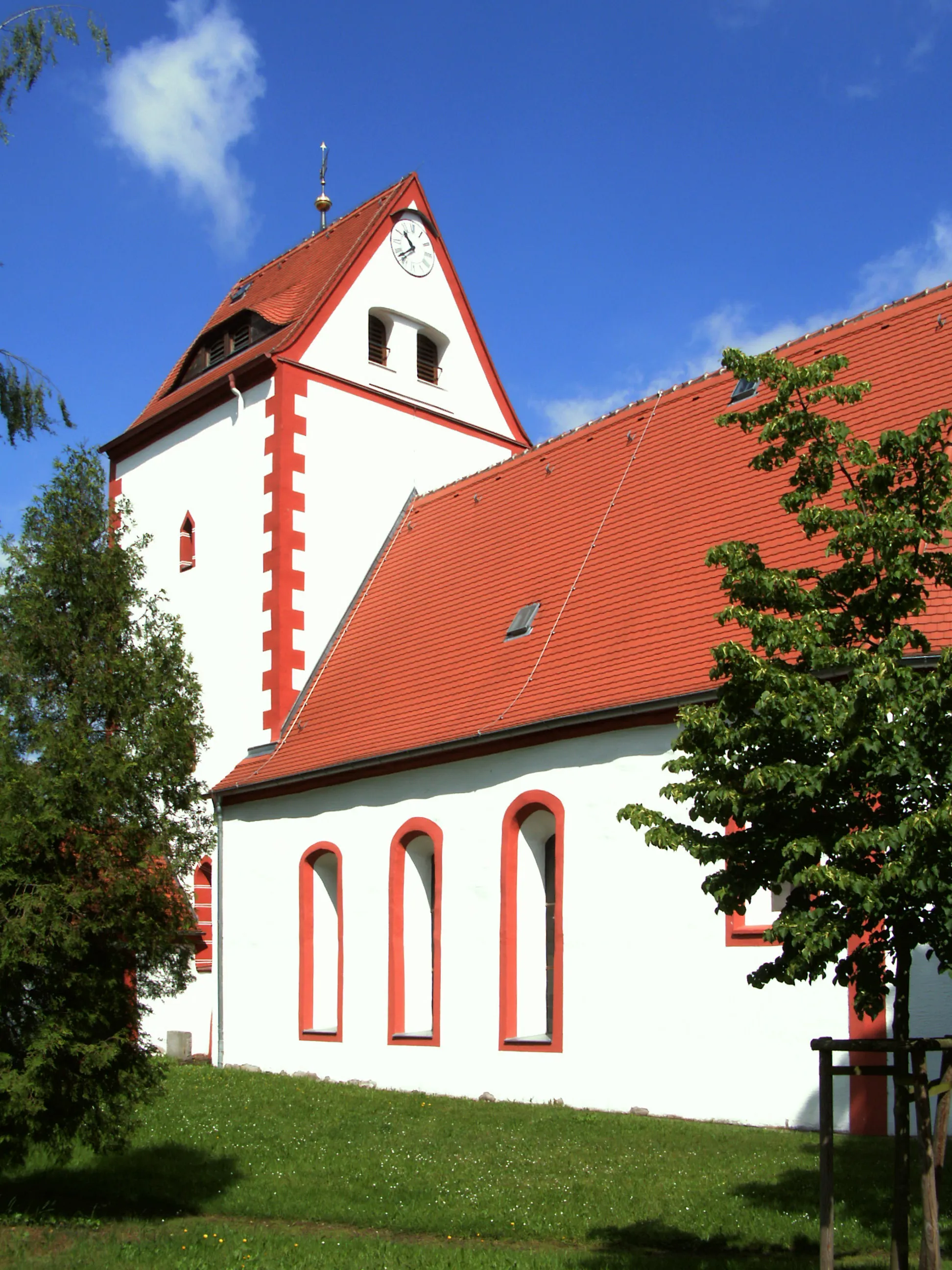 Photo showing: Evangelische Kirche in Nemt bei Wurzen (Sachsen)