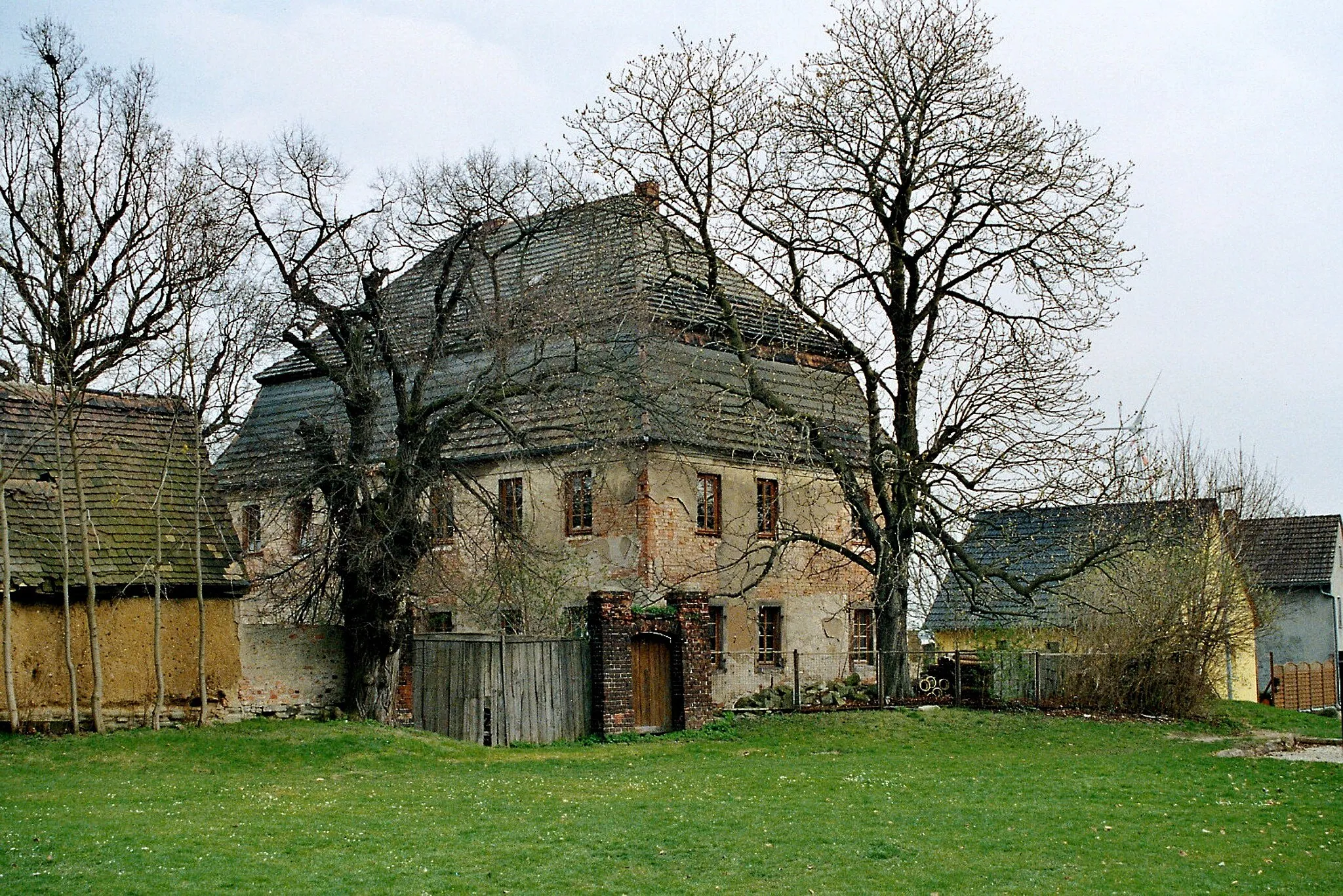 Photo showing: Pissen (Leuna), the manor house