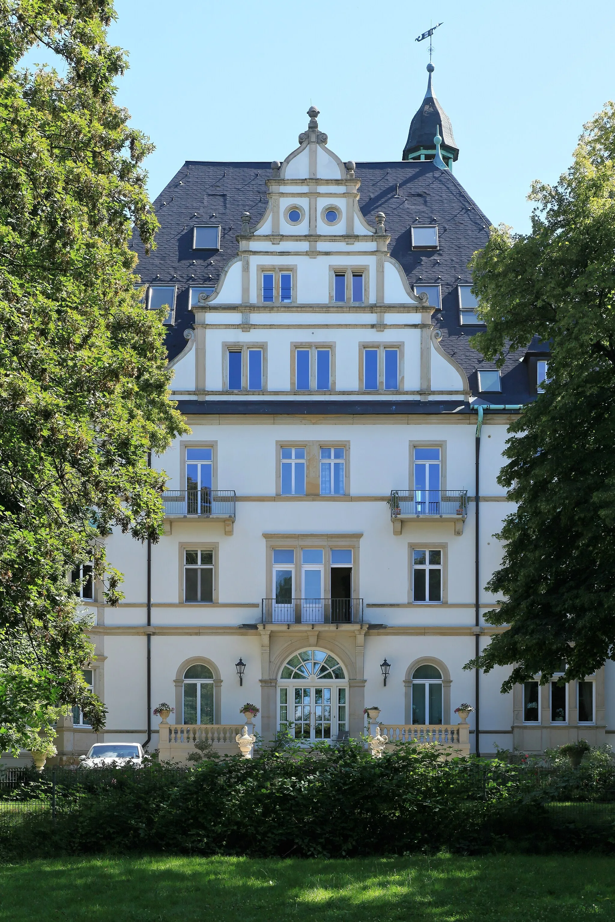 Photo showing: Schloss Abtnaundorf, Abtnaundorfer Park in Leipzig