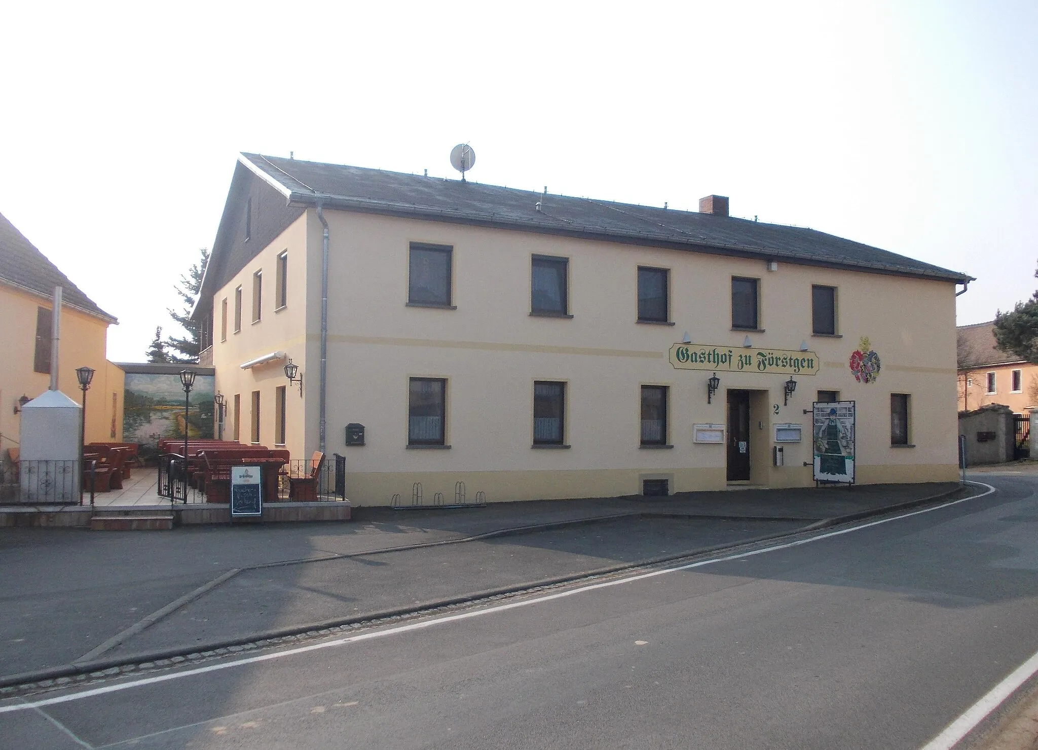 Photo showing: Förstgen inn (Grimma, Leipzig district, Saxony)