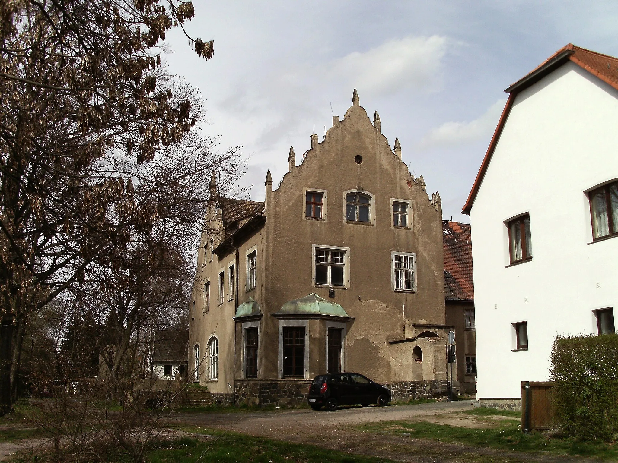 Photo showing: Manor of Merkwitz estate (Taucha, Nordsachsen district, Saxony)