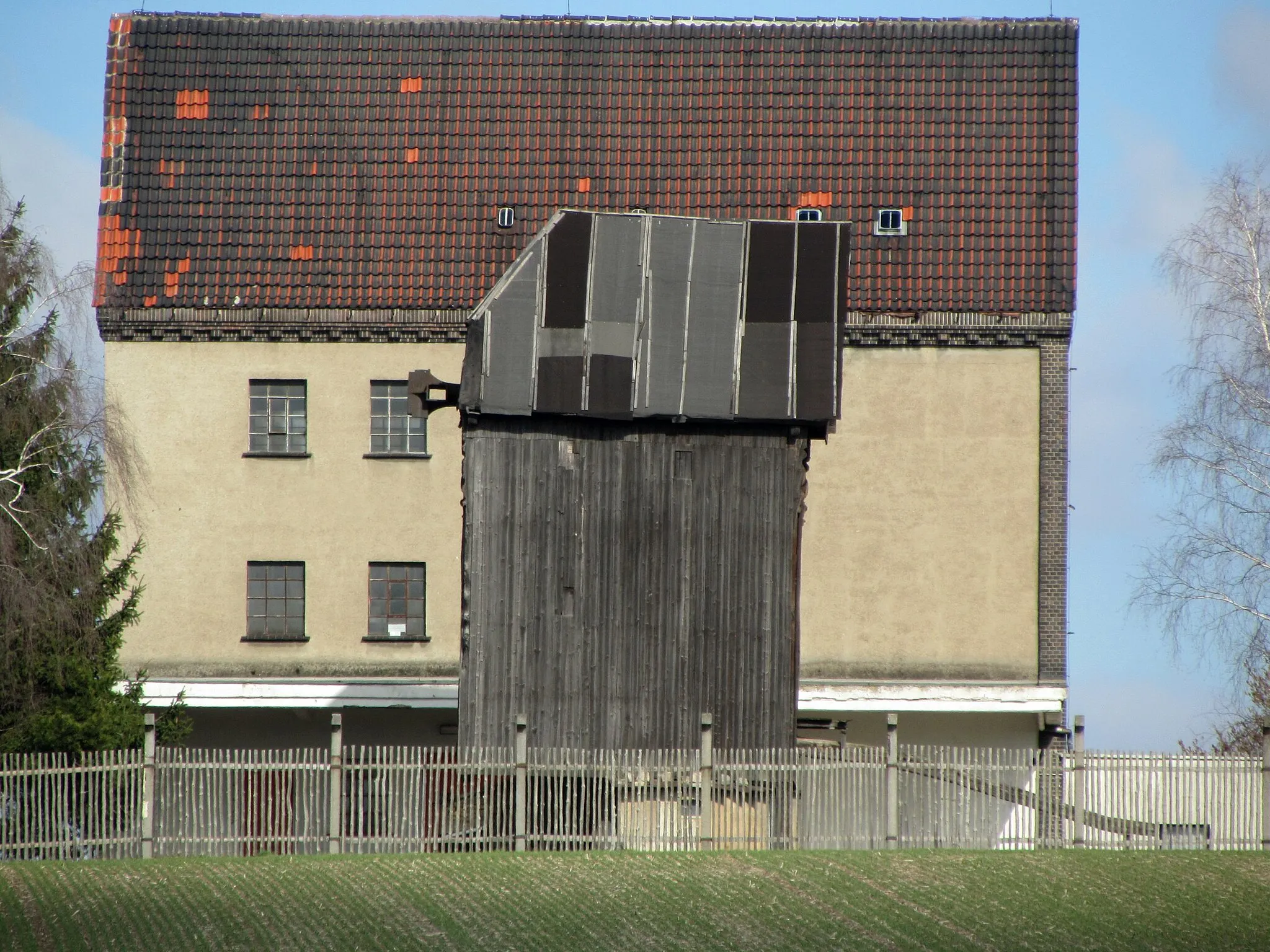 Photo showing: Merkwitz, Windmühle