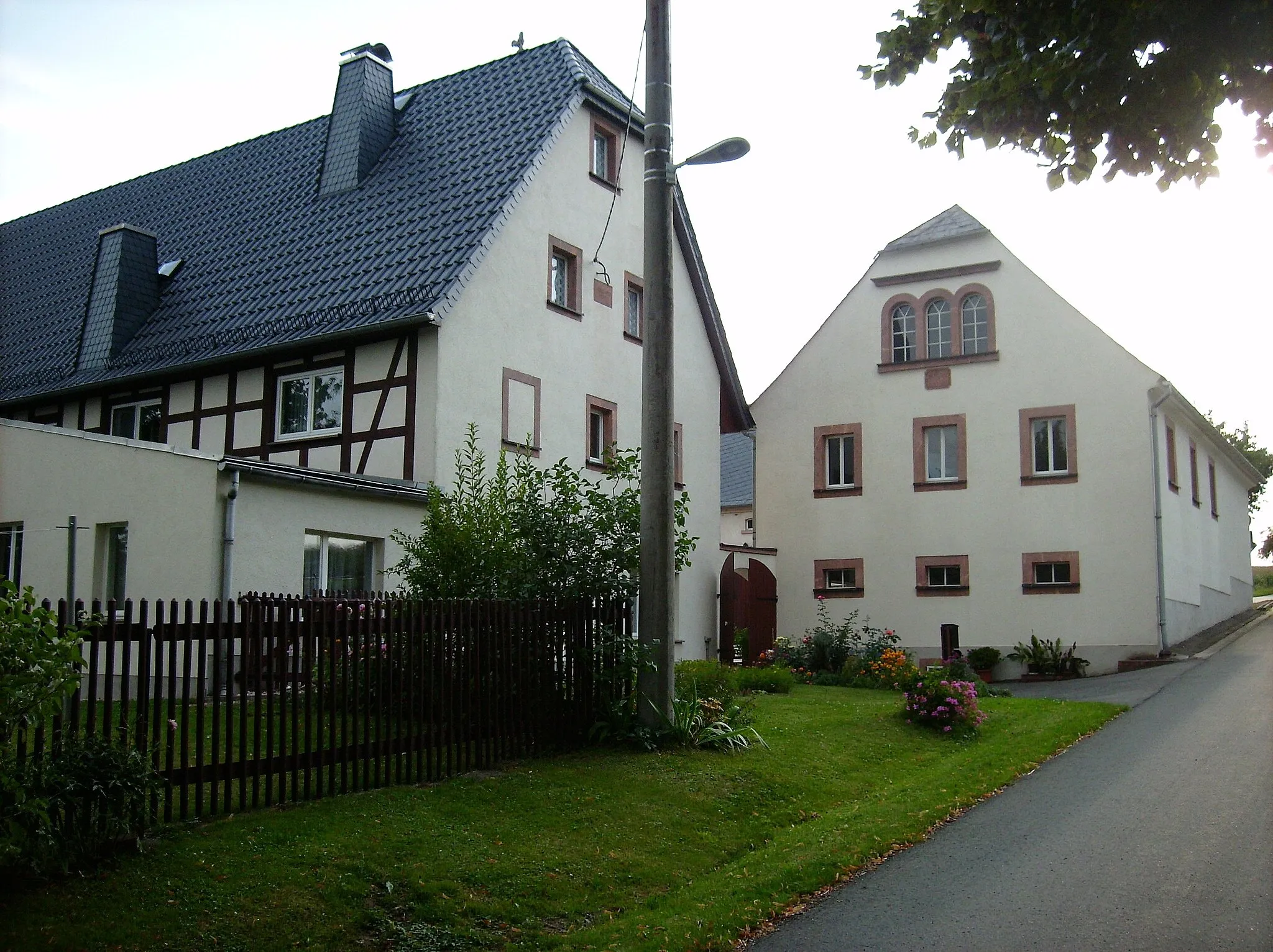 Photo showing: Farmstead in Corba (Wechselburg, Mittelsachsen district, Saxony)
