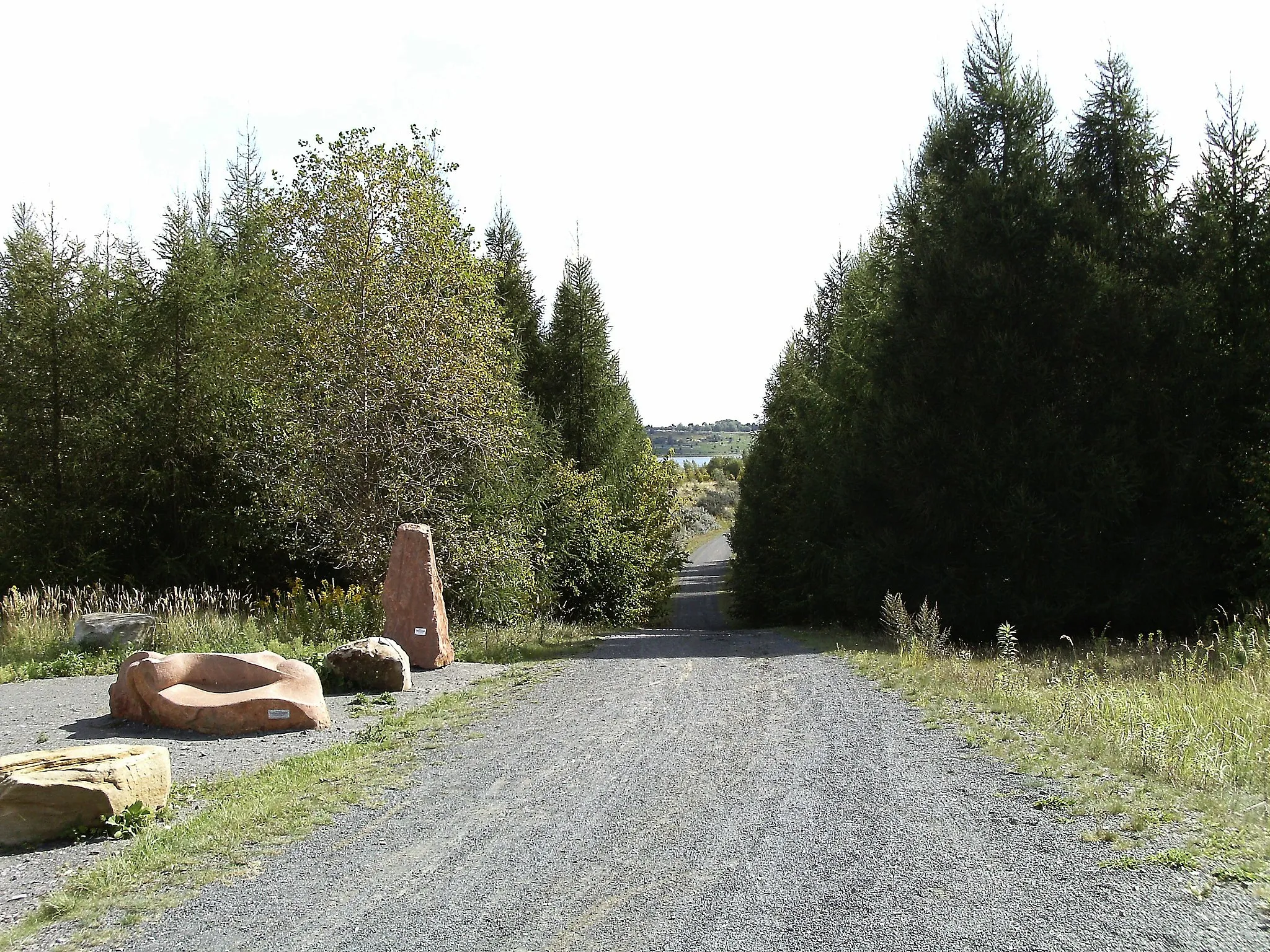 Photo showing: Crostewitz Hill south of Lake Markkleeberg (Leipzig district, Saxony)