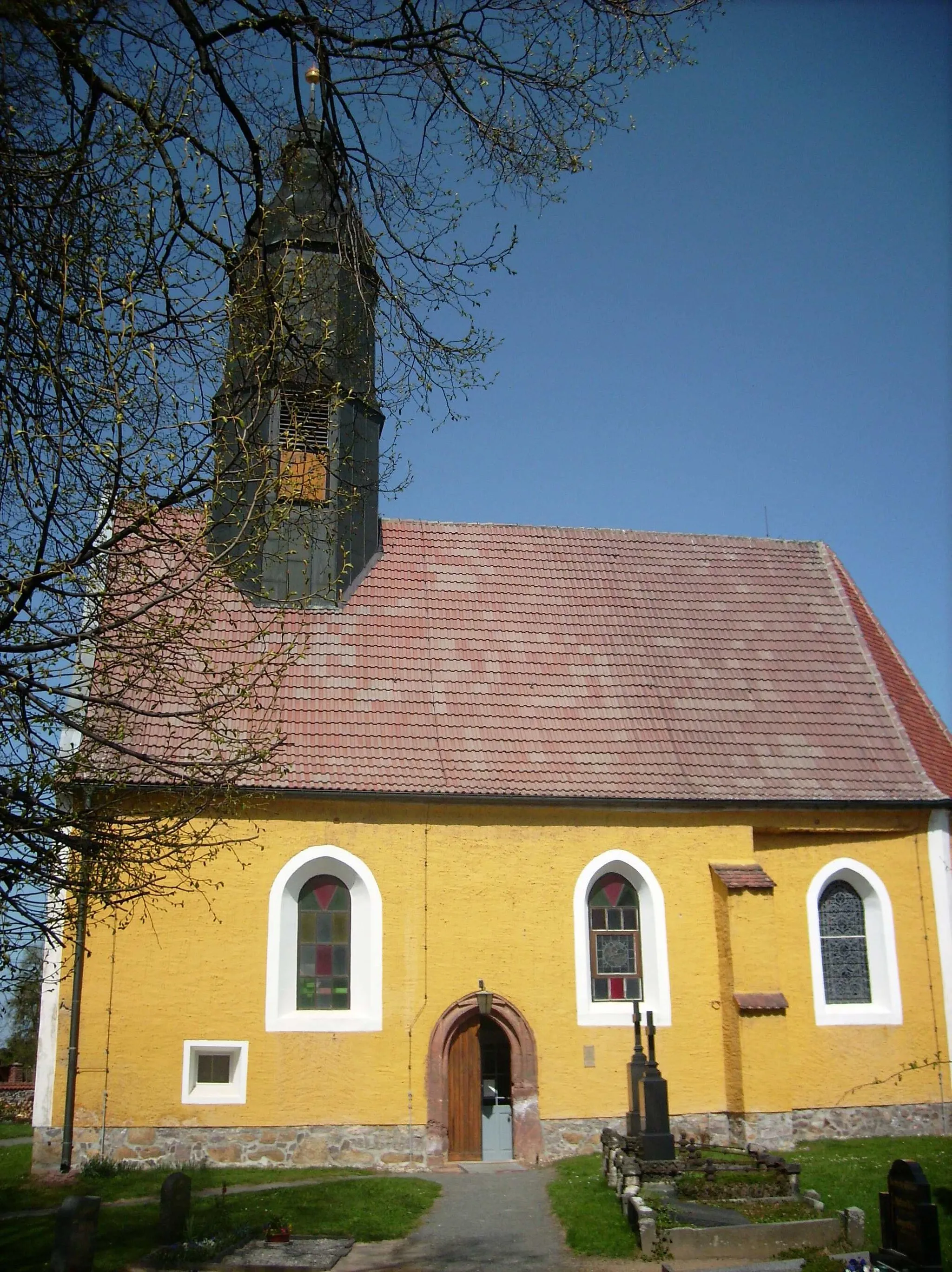 Photo showing: Church of the village of Nepperwitz (Bennewitz, Leipzig district, Saxony)