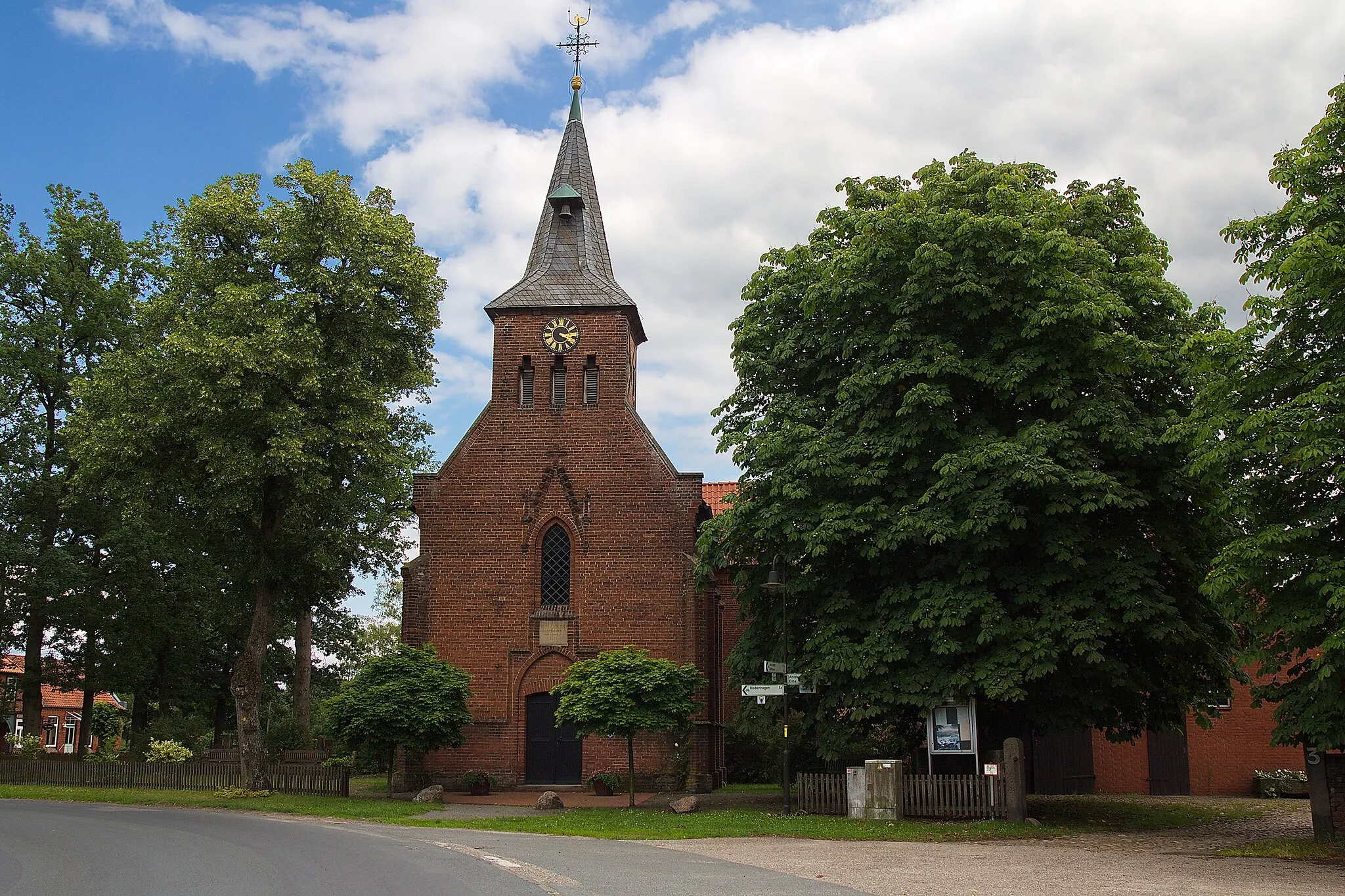 Photo showing: Kapelle von 1861 in Bierde (Böhme), Niedersachsen, Deutschland.