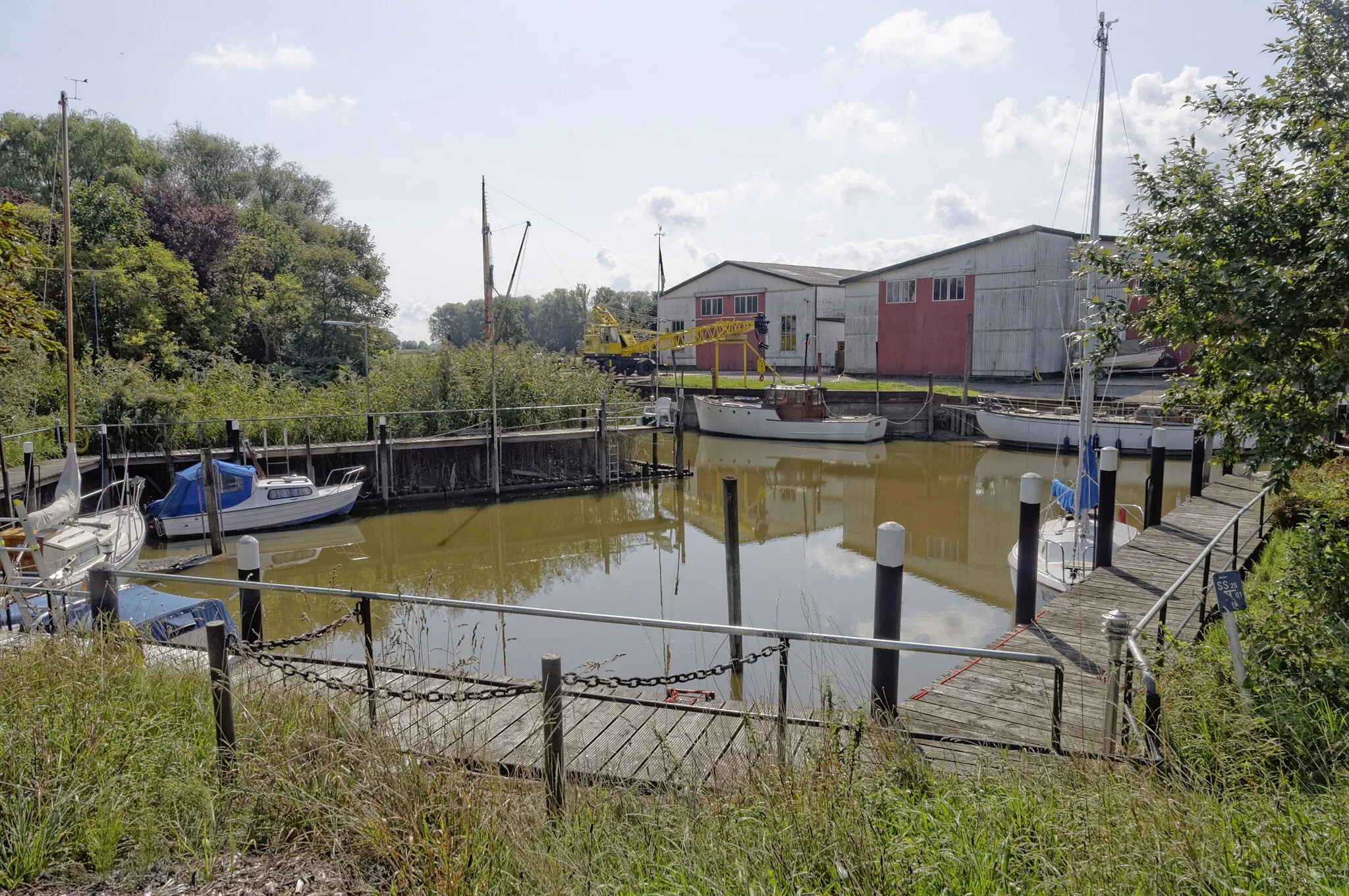 Photo showing: Freiburg Elbe -Zentrum- 2018