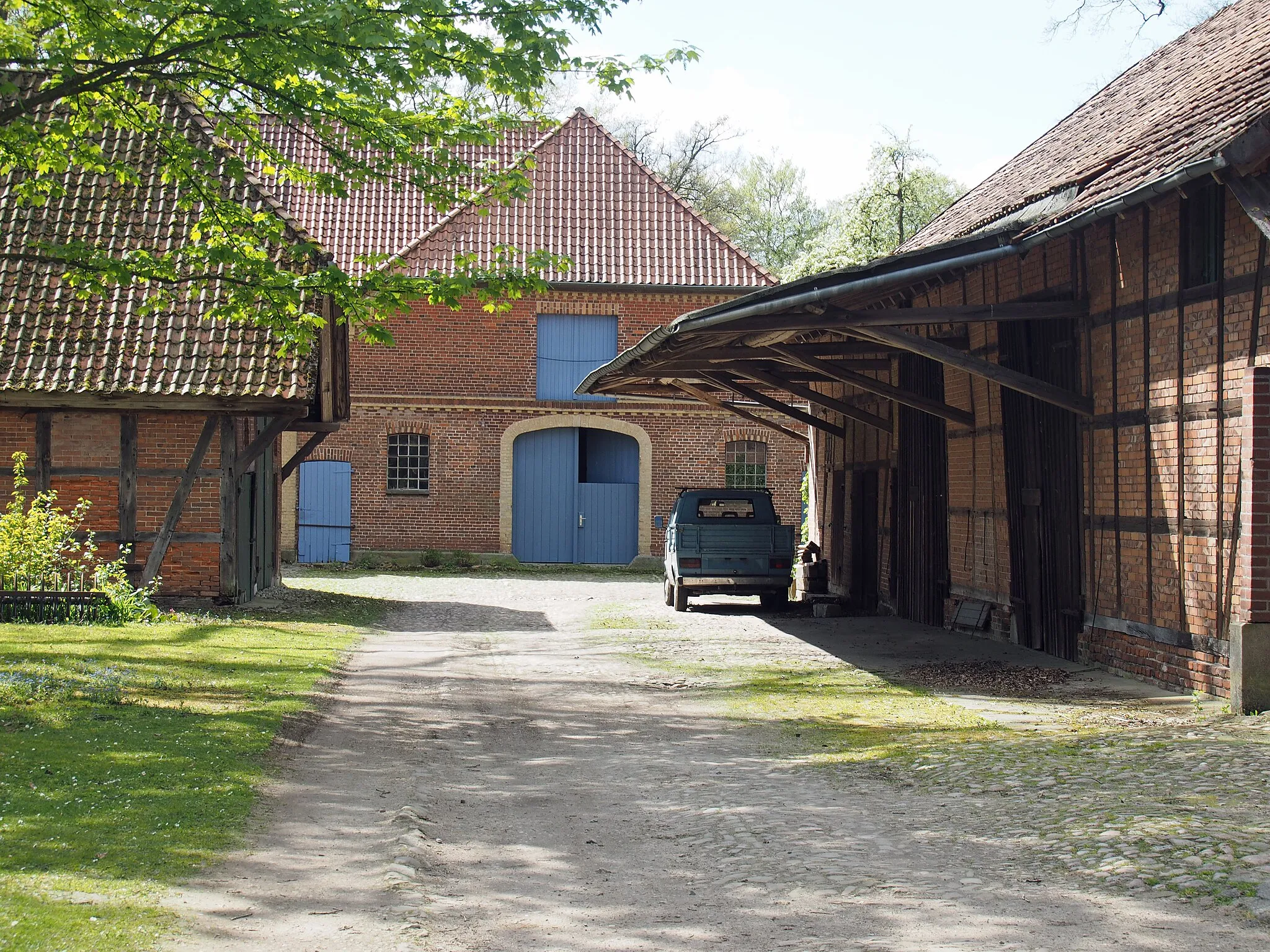 Photo showing: Bauernhof "Lenschen Hof" in Bleckmar, Stadt Bergen (Landkreis Celle), Niedersachsen, Germany
