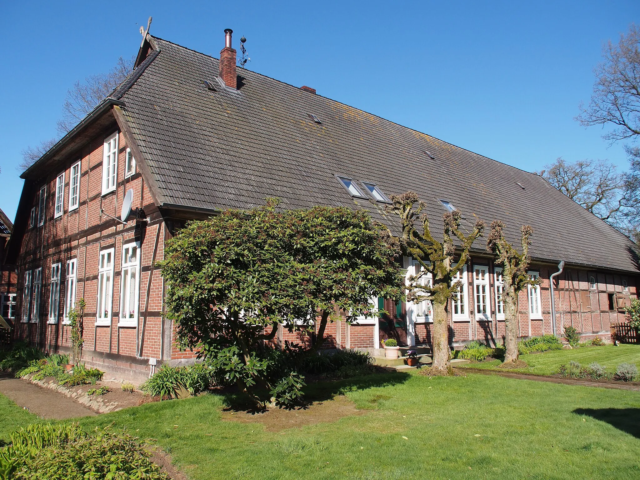 Photo showing: Bauernhaus in Nindorf Nr. 12, Stadt Bergen