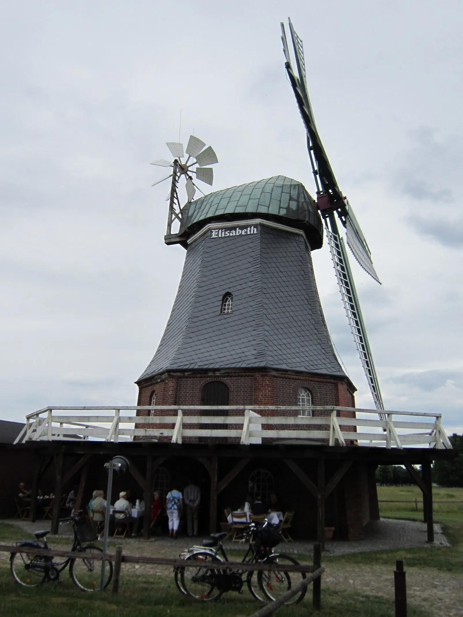 Photo showing: Windmühle Elisabeth (Galerieholländer) in Selsingen (Landkreis Rotenburg/Wümme, Niedersachsen)