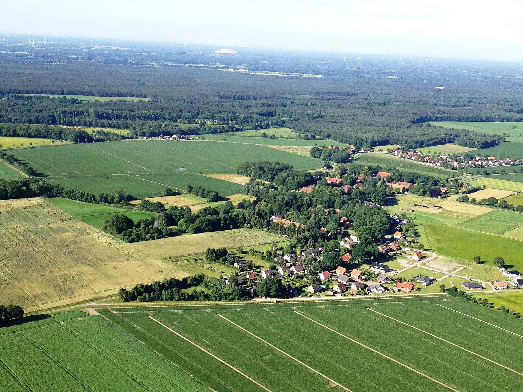 Photo showing: Blick auf Gockenholz von NO aus