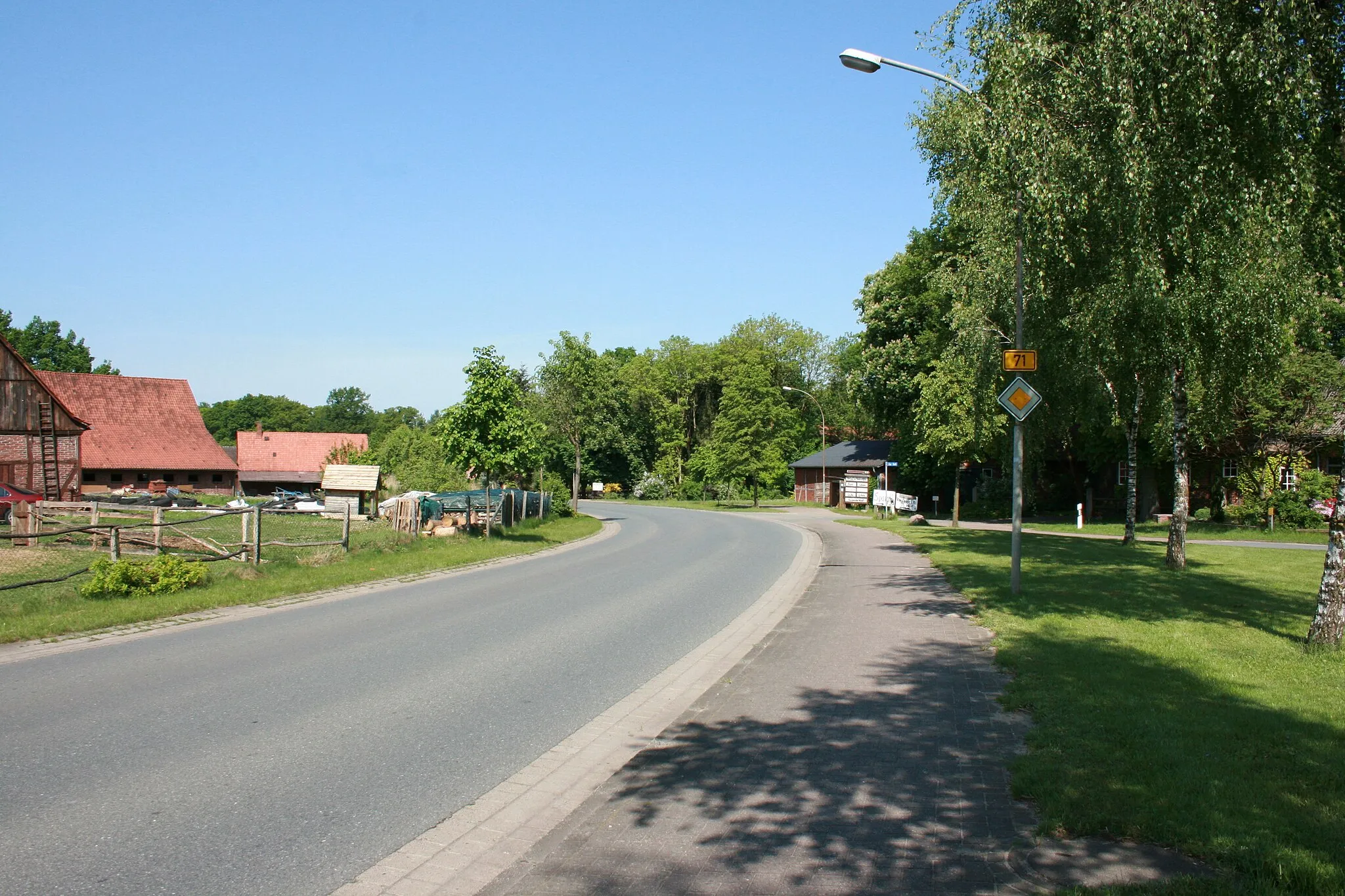 Photo showing: Brochdorf, Ortsteil vom Neuenkirchen (Lüneburger Heide)