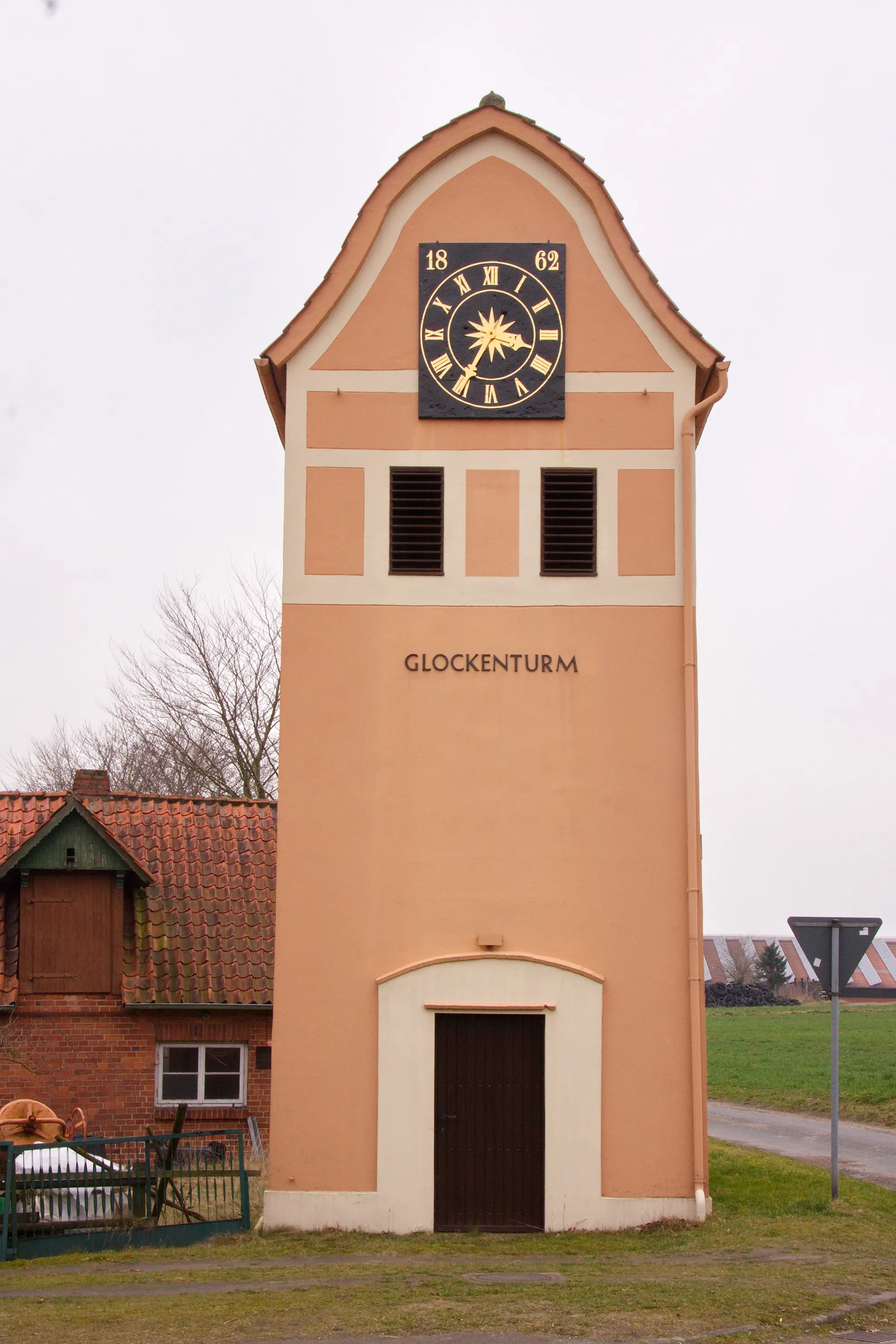 Photo showing: Glockenturm in Neddenaverbergen (Kirchlinteln), Niedersachsen, Deutschland