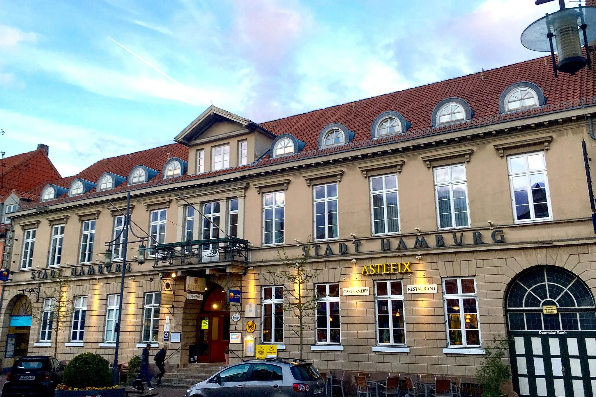 Photo showing: Hotel Stadt Hamburg in der Lüneburger Straße, Uelzen