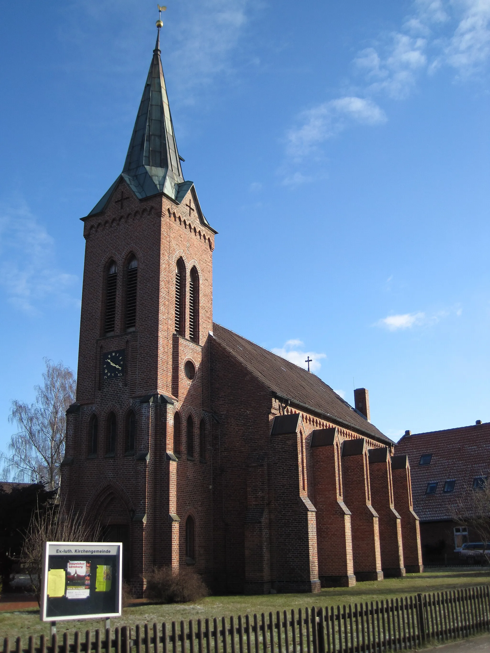 Photo showing: Church in Echem near Lüneburg