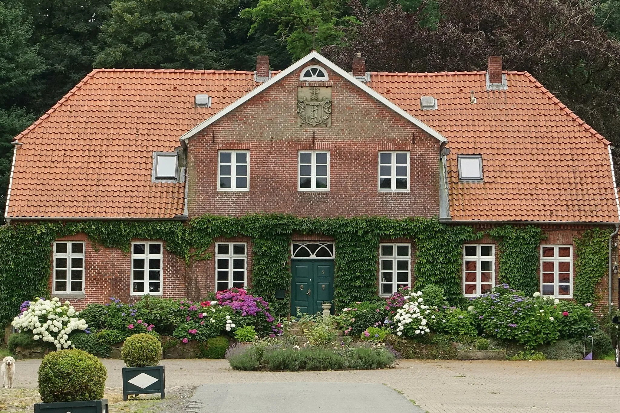 Photo showing: Das Gutshaus von Kuhla, Himmelpforten, Landkreis Stade