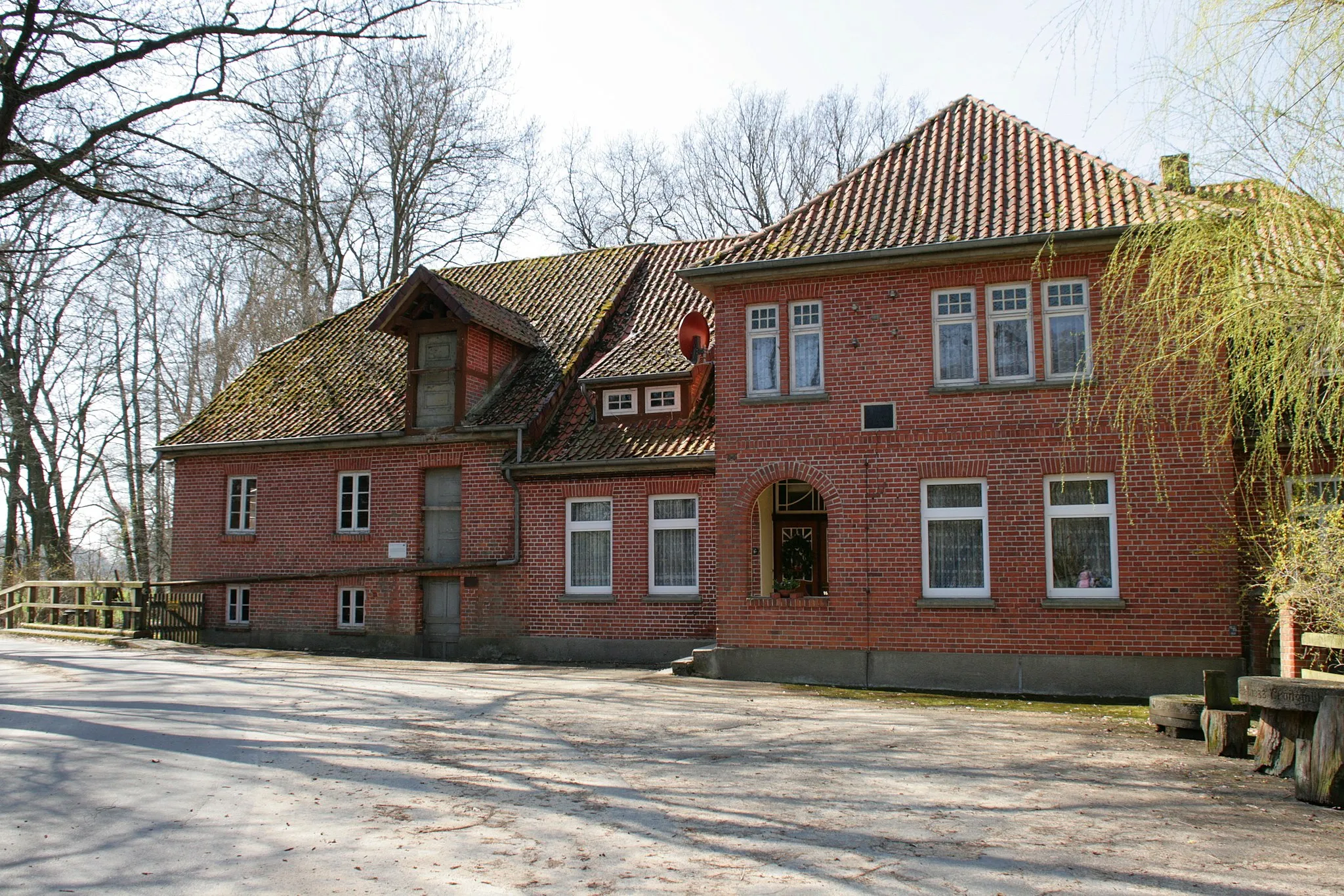 Photo showing: Kroetzmühle an der Esterau in Wieren OT Kroetzmühle