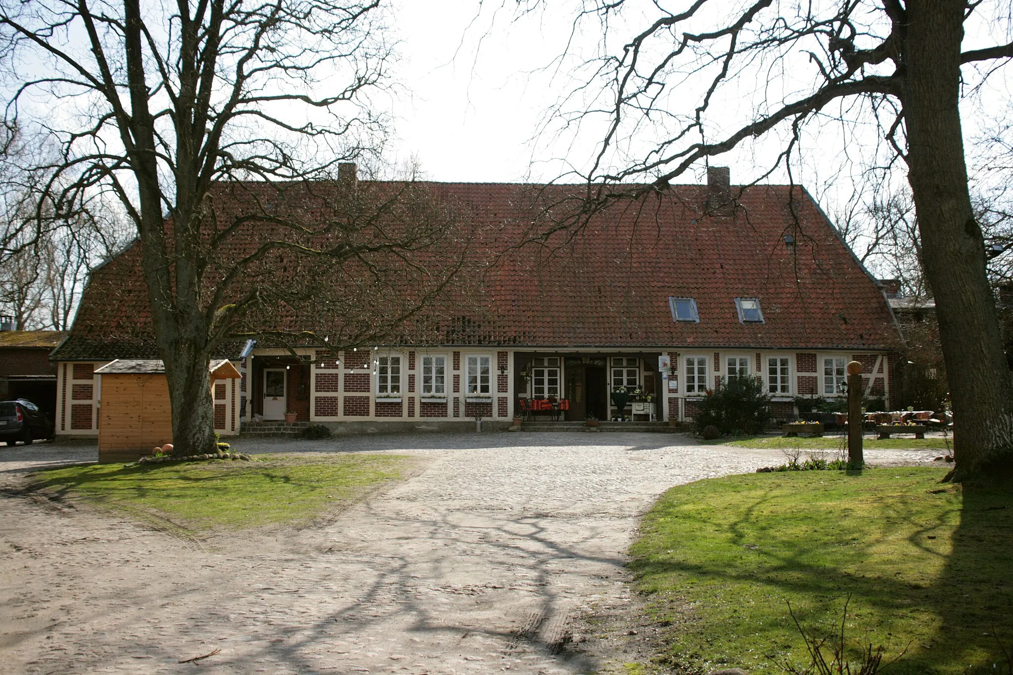 Photo showing: Hotel-Pension und Restaurant Eichenhof, Rohrstorf 2 in Himbergen
