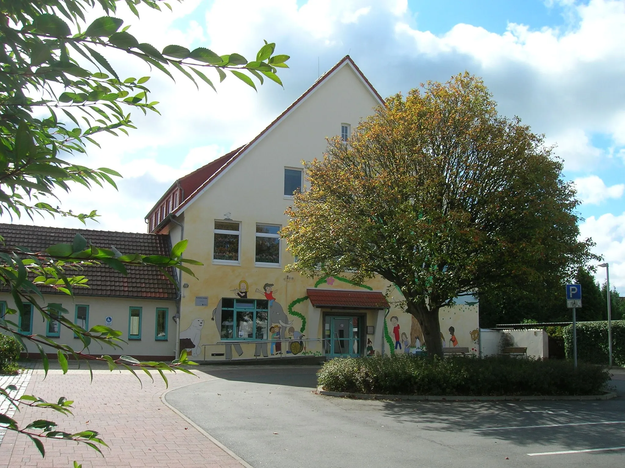 Photo showing: Schule in Surheide, Bremerhaven