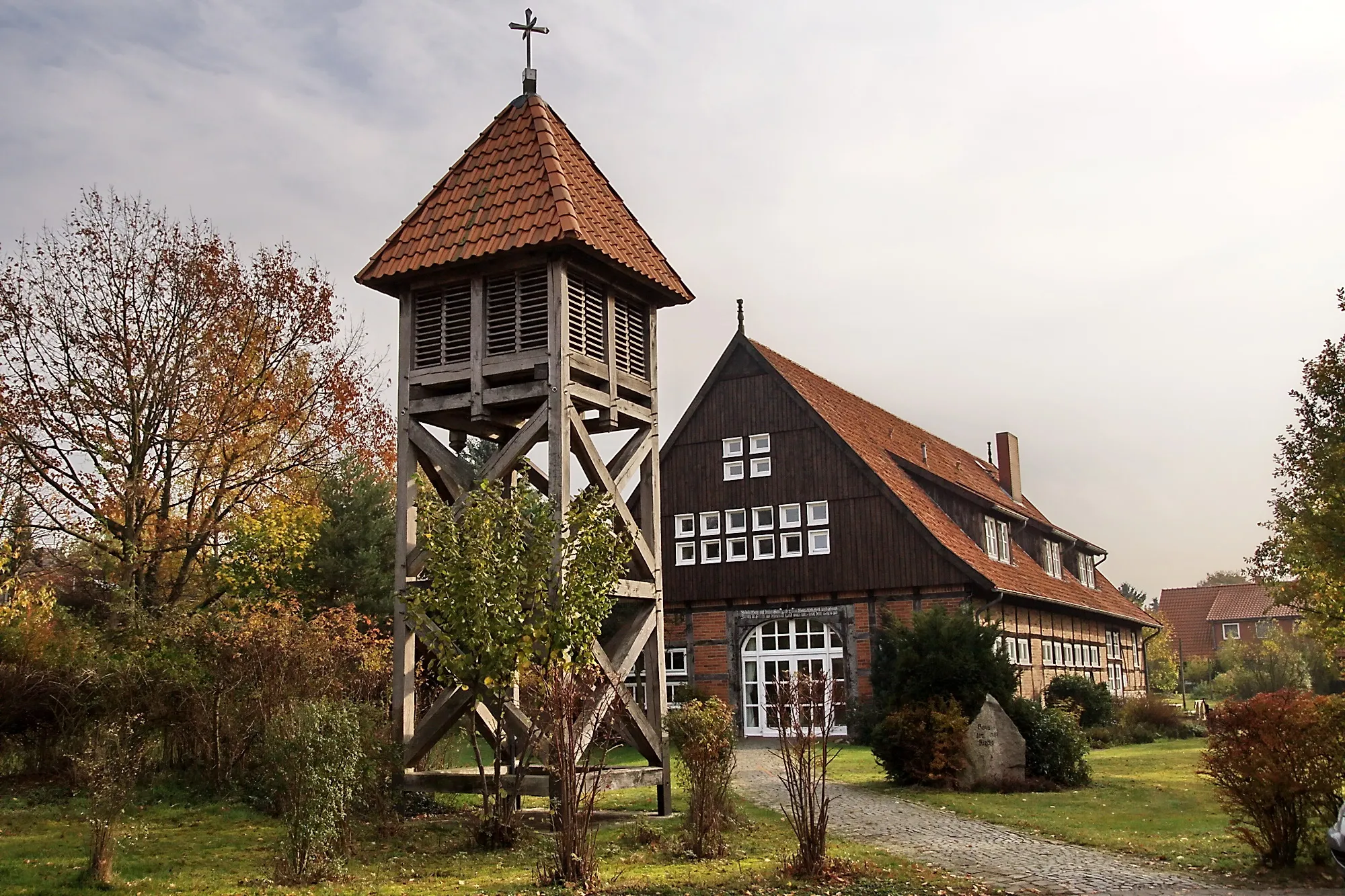 Photo showing: Haus der Kirche in Kleinburgwedel (Burgwedel)