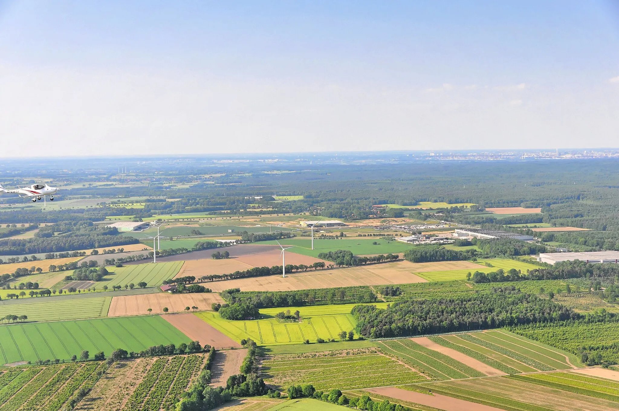 Photo showing: Überführungsflug vom Flugplatz Nordholz-Spieka über Lüneburg, Potsdam zum Flugplatz Schwarzheide-Schipkau