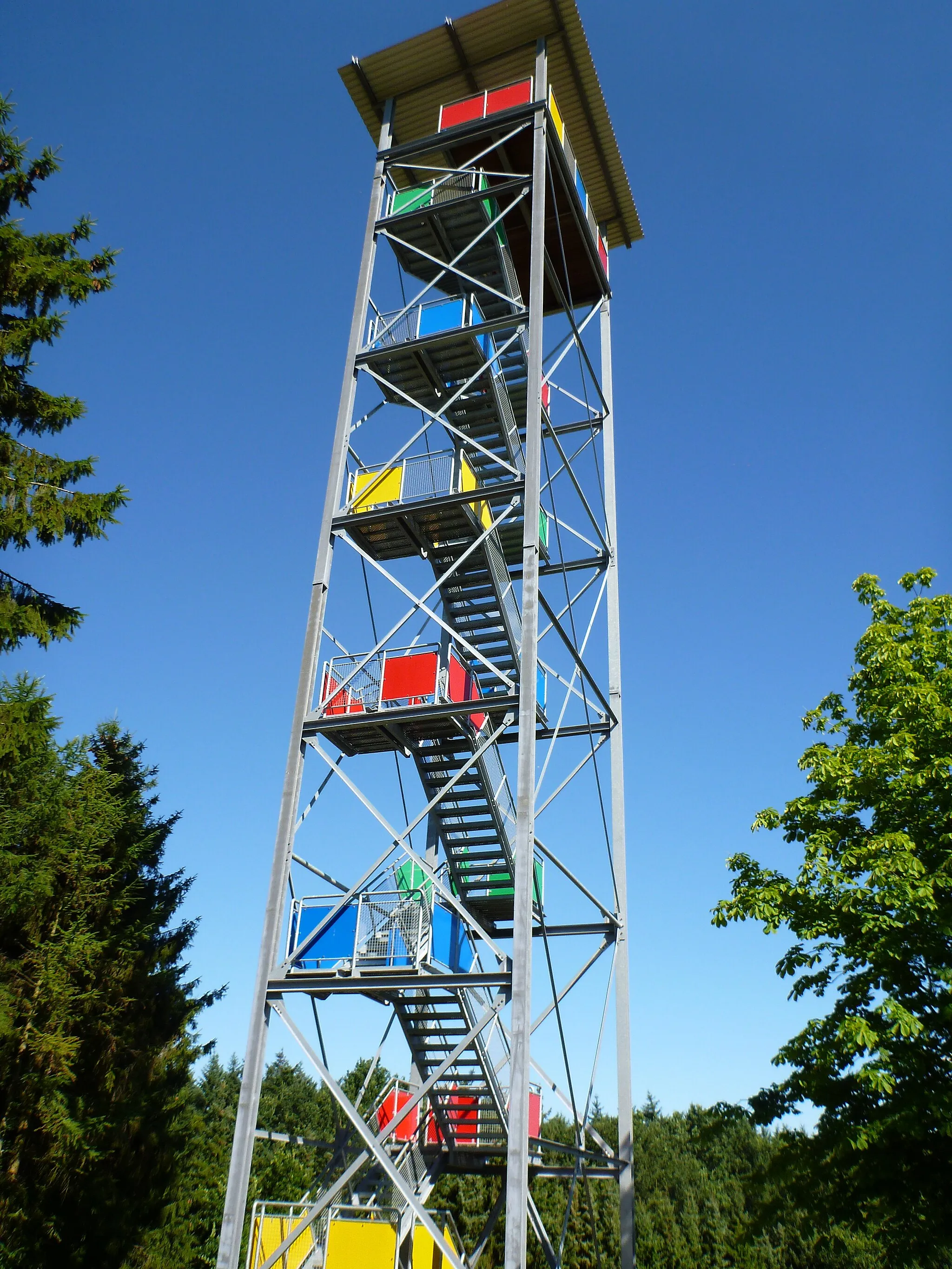 Photo showing: Watch tower in Nottensdorf