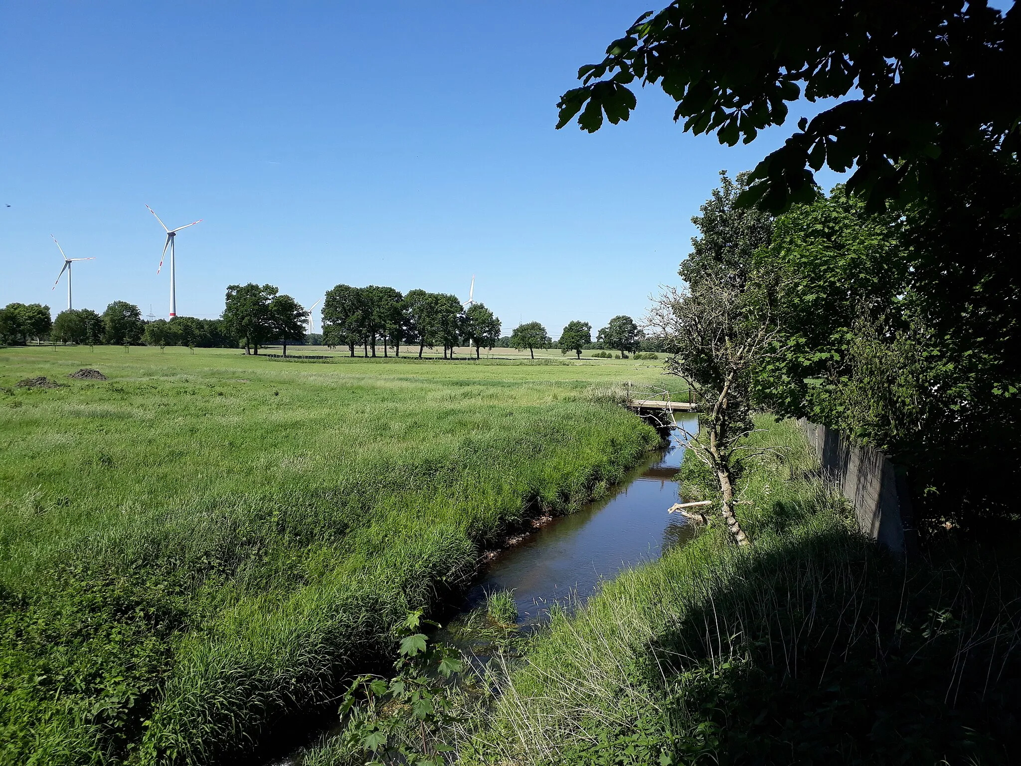 Photo showing: Aue in Oersdorf, Ahlerstedt.