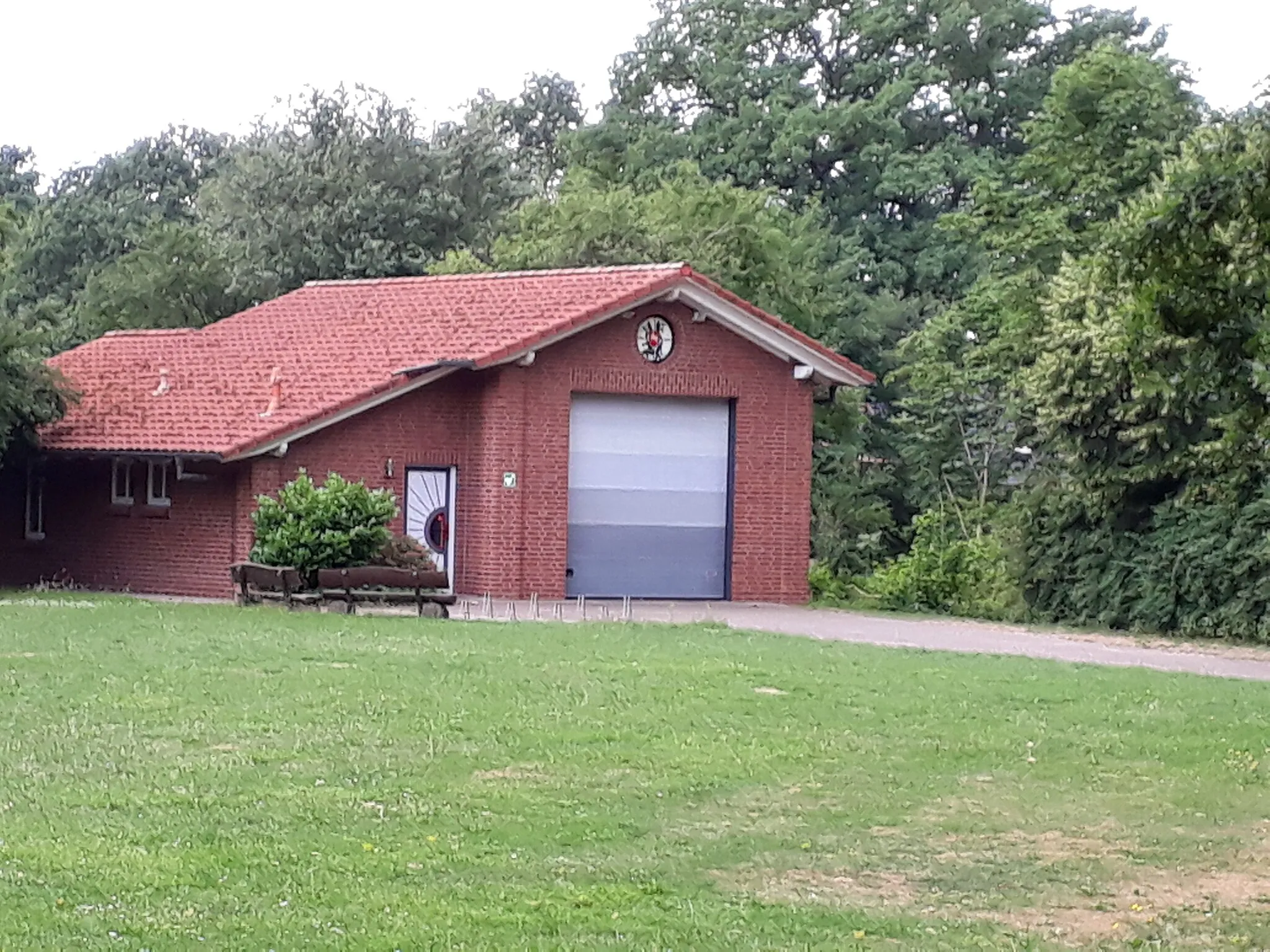 Photo showing: Feuerwehrhaus in Wangersen