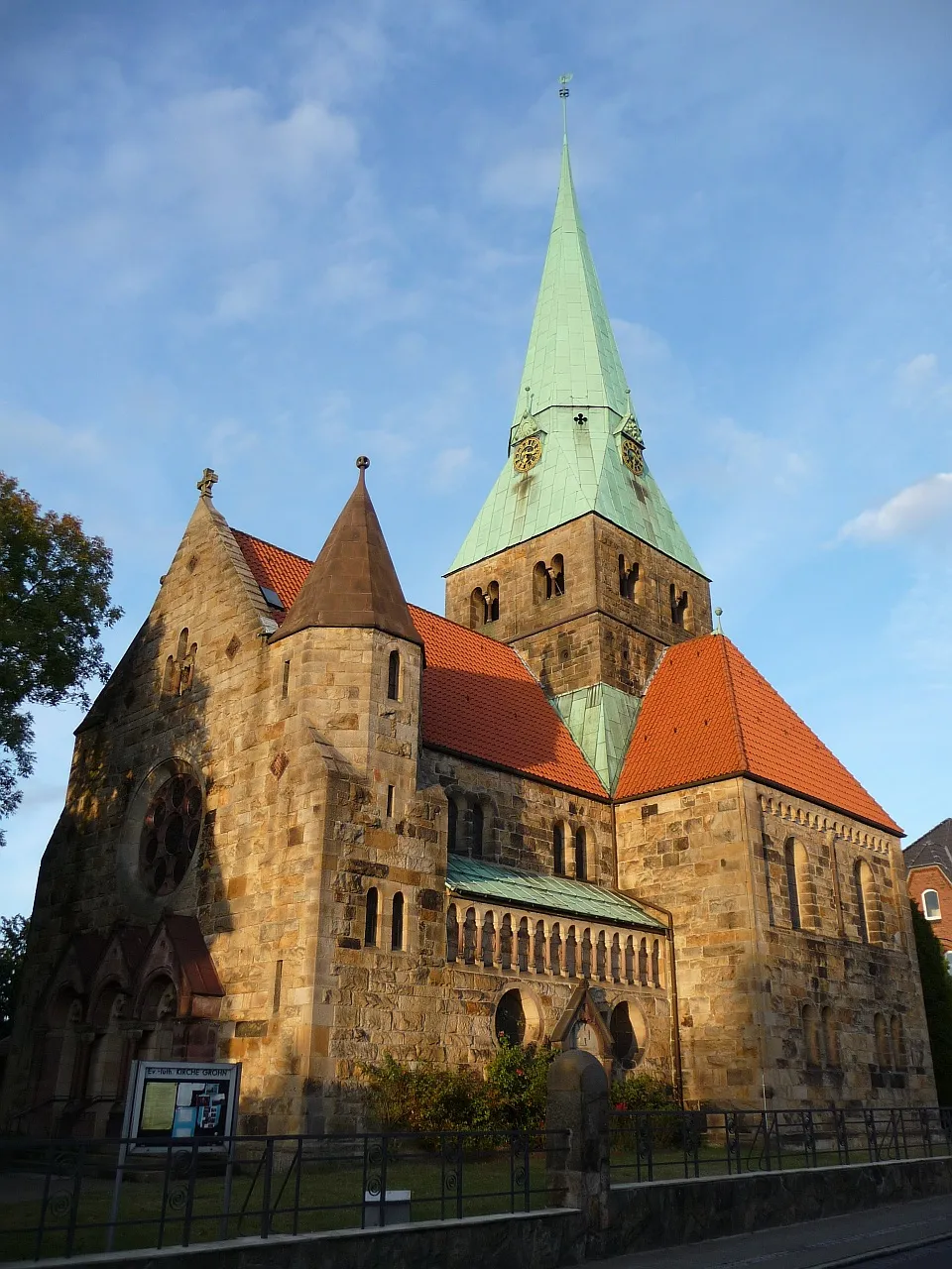 Photo showing: Lutheran St. Michael's Church in Bremen-Vegesack/Grohn