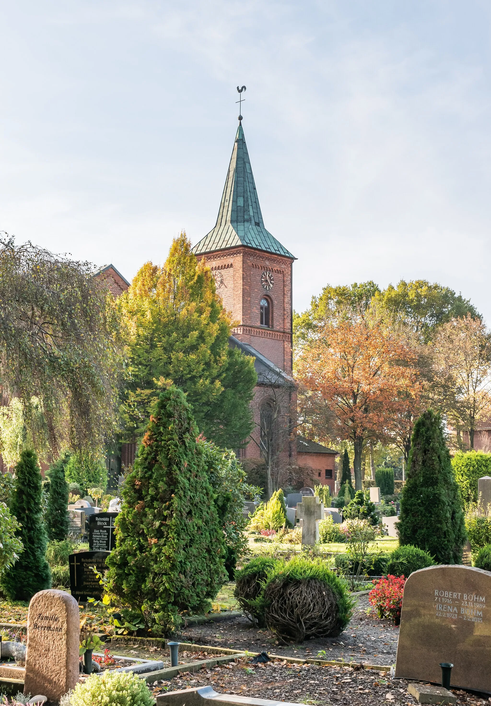 Photo showing: Saint Peter church in Oyten, Lower Saxony, Germany
