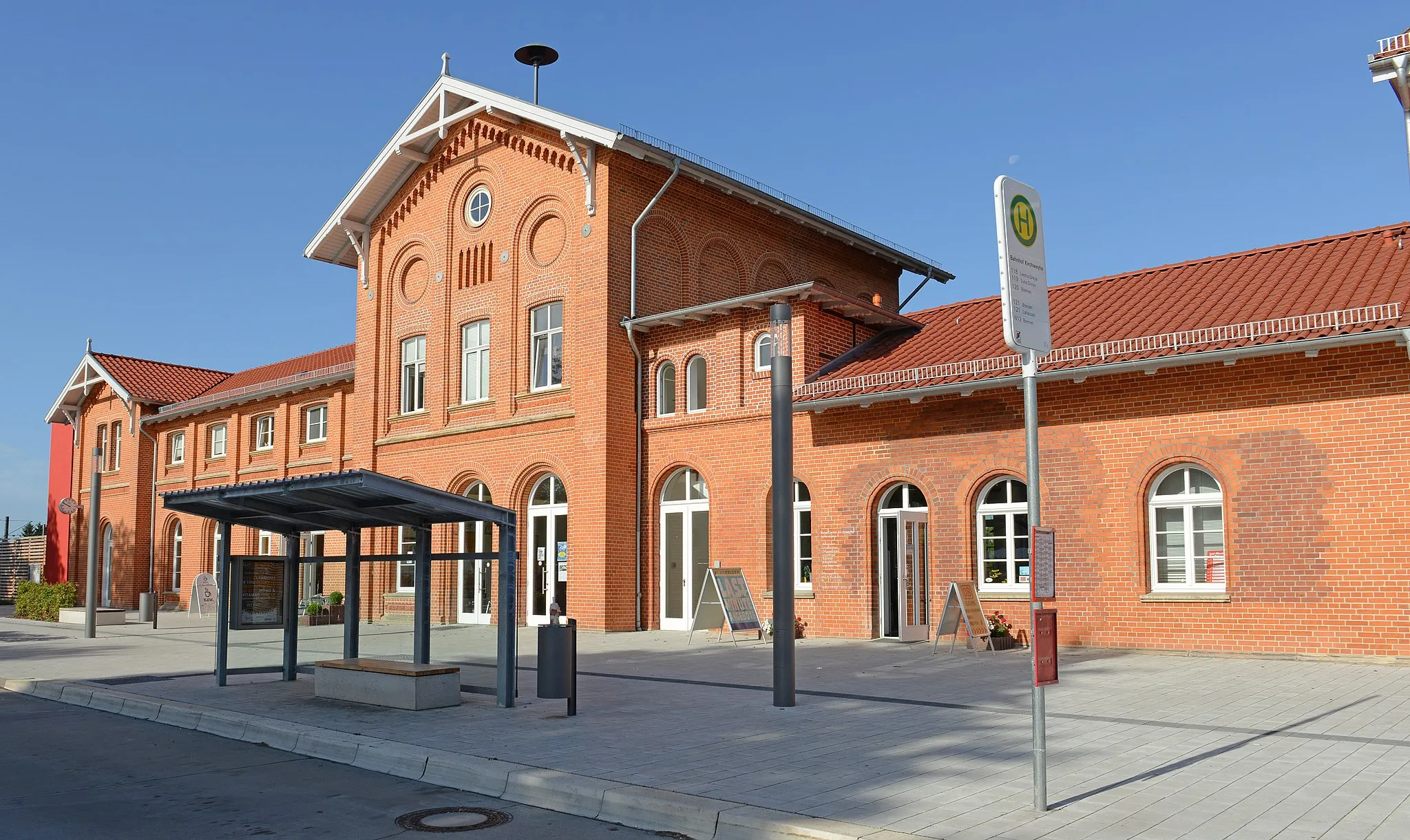 Photo showing: Bahnhof Kirchweyhe