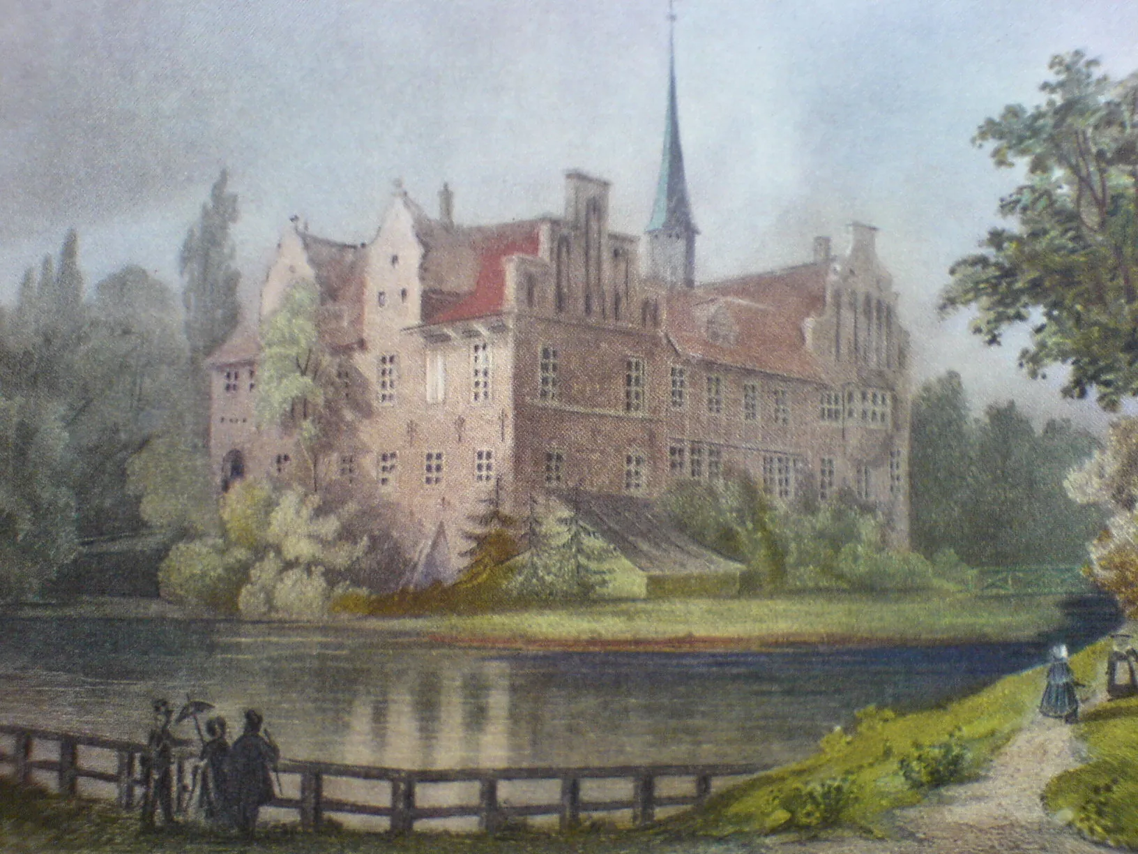 Photo showing: Bildbeschreibung: Bergedorfer Schloss ca. 1850
Quelle: Lithographie. ca. 1850
Künstler: de:Carl Martin Laeisz
Fotograf/Zeichner: Besitz podracerHH
Datum: 04.2006