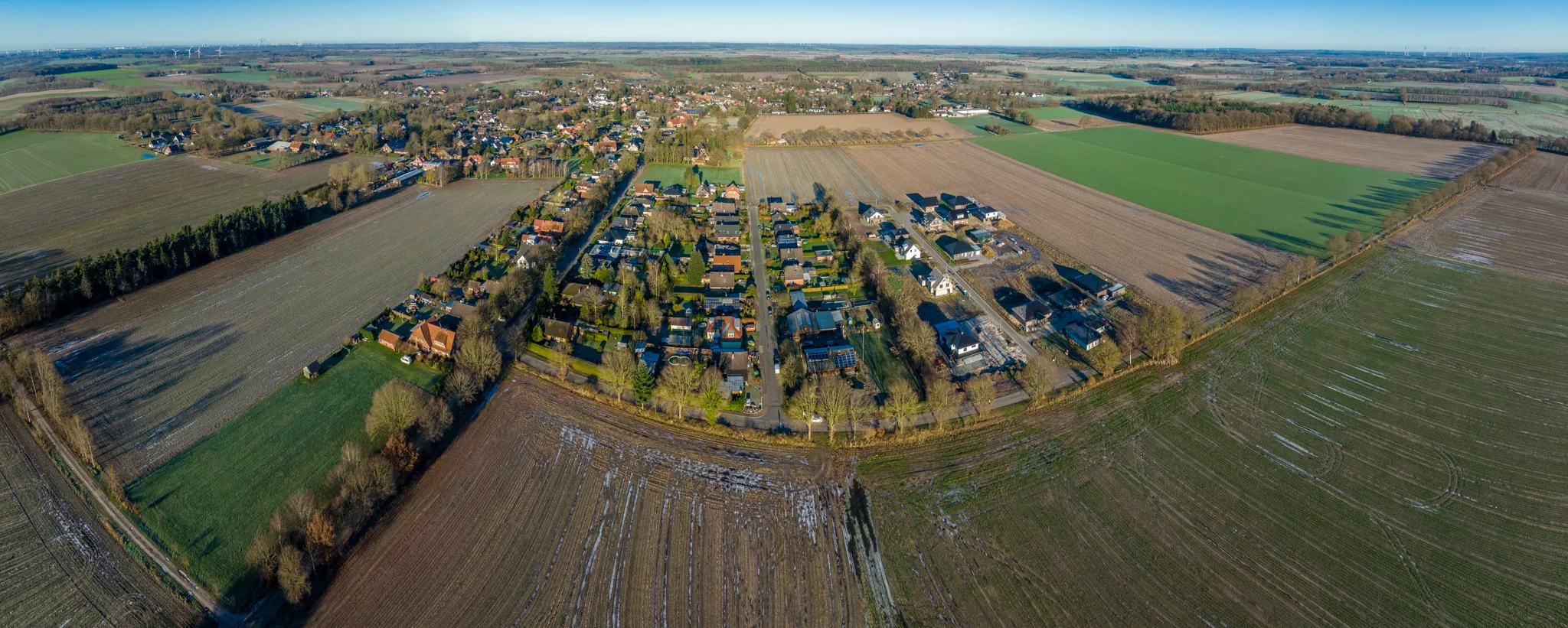 Photo showing: Luftbild Wehdel