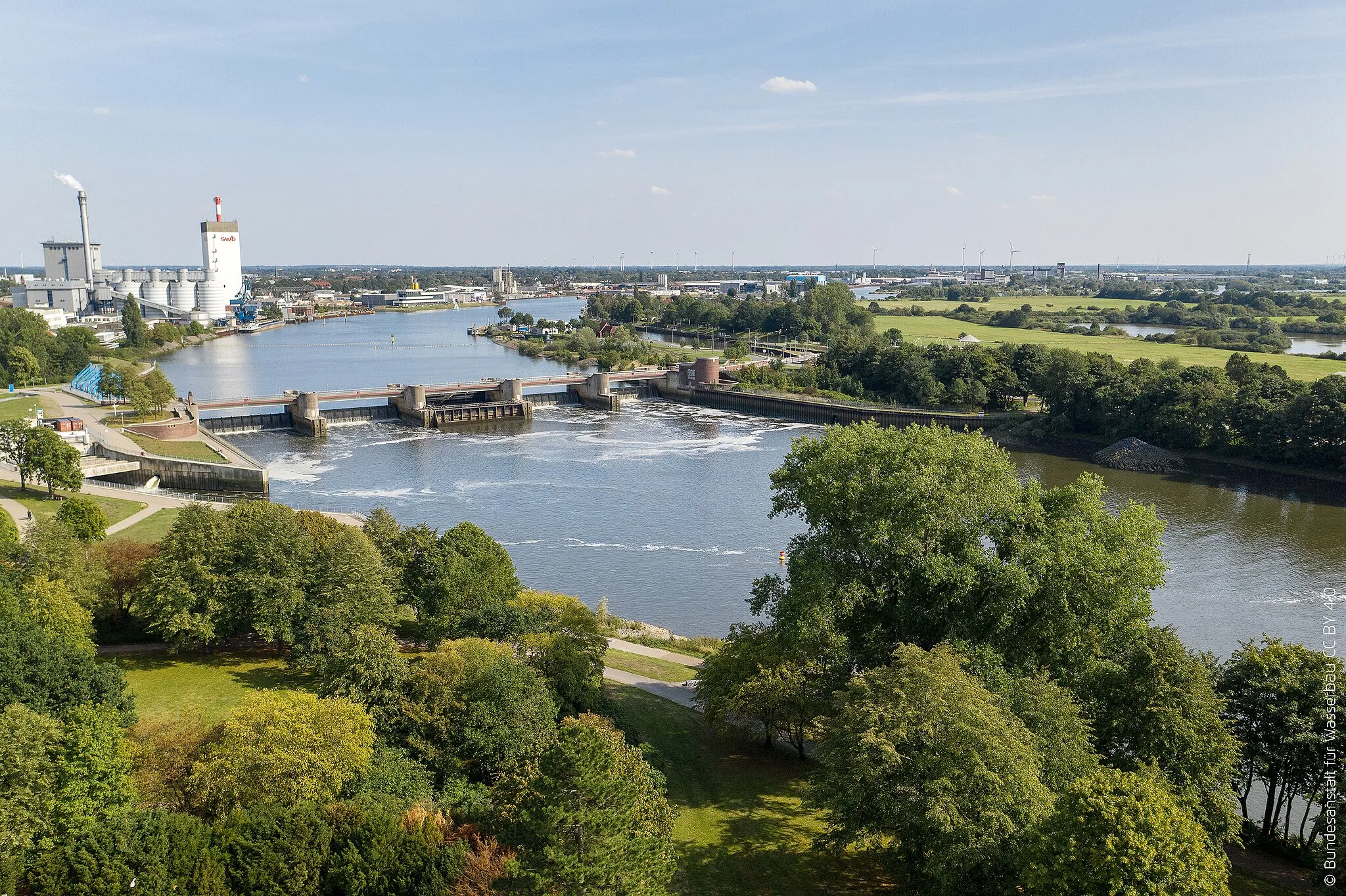 Photo showing: Blick in Richtung Bremen-Hemelingen