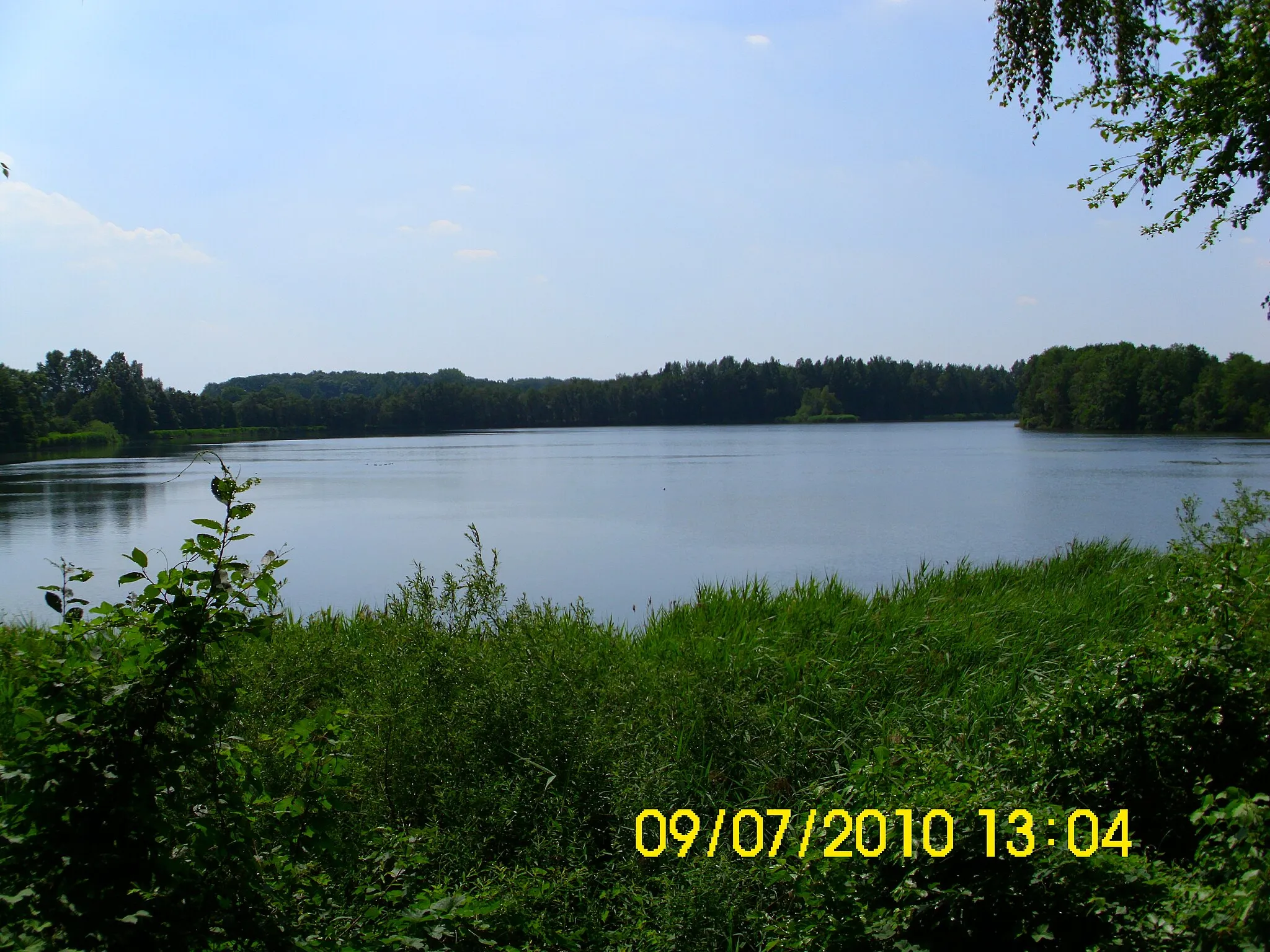 Photo showing: Der Jastorfer See fotografiert vom Hochstand aus, am Dorfrand.