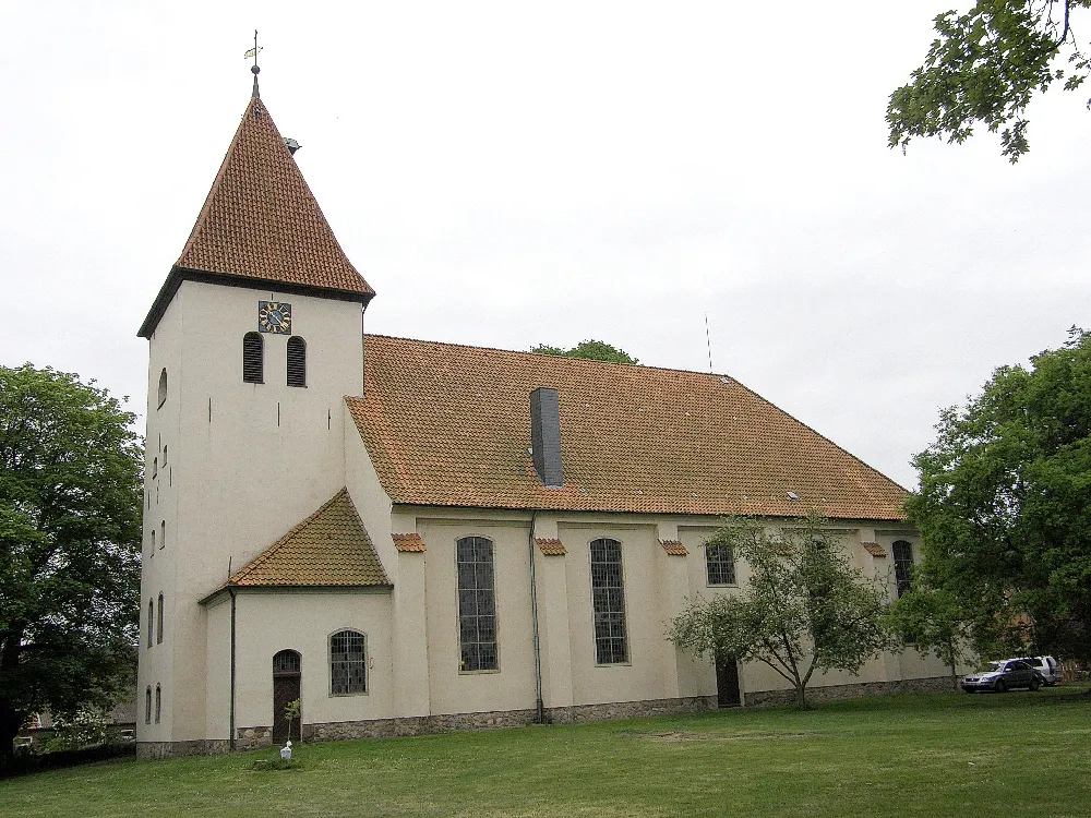 Photo showing: Die St. Jacobi Kirche in Bramstedt