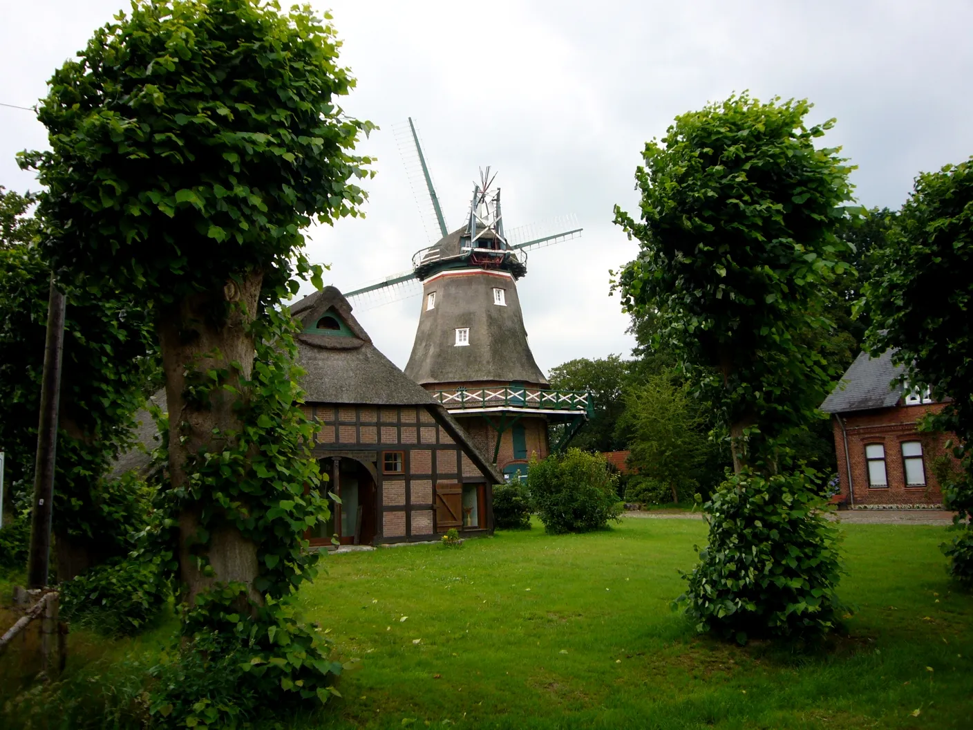 Photo showing: Holländerwindmühle in Heise, Gemeinde Hollen im Landkreis Cuxhaven